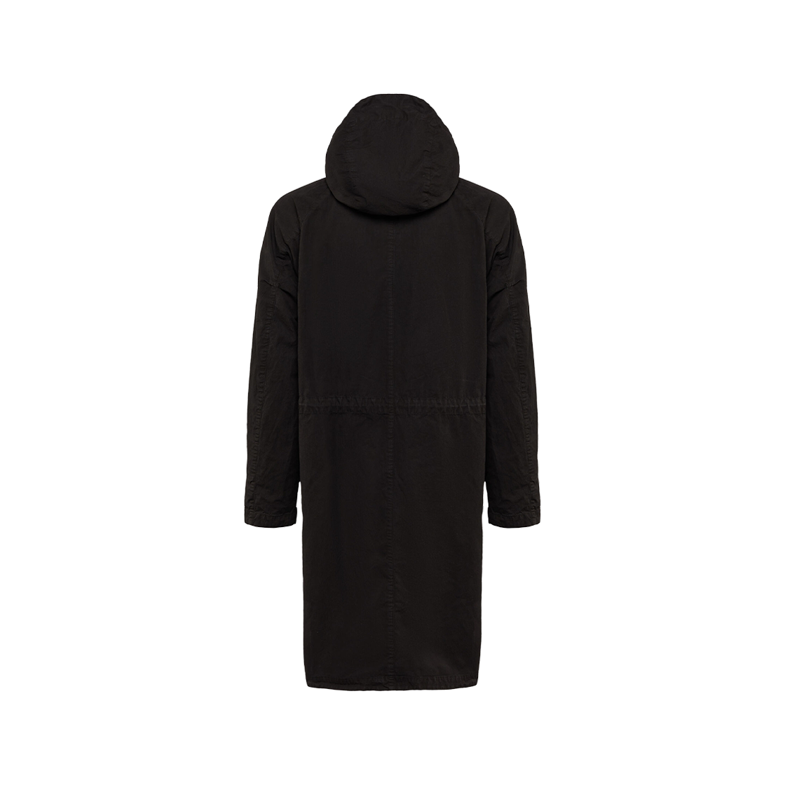 C.P. Company 50 Fili Gommata Hooded Parka Black - 23FW 상세 이미지 2