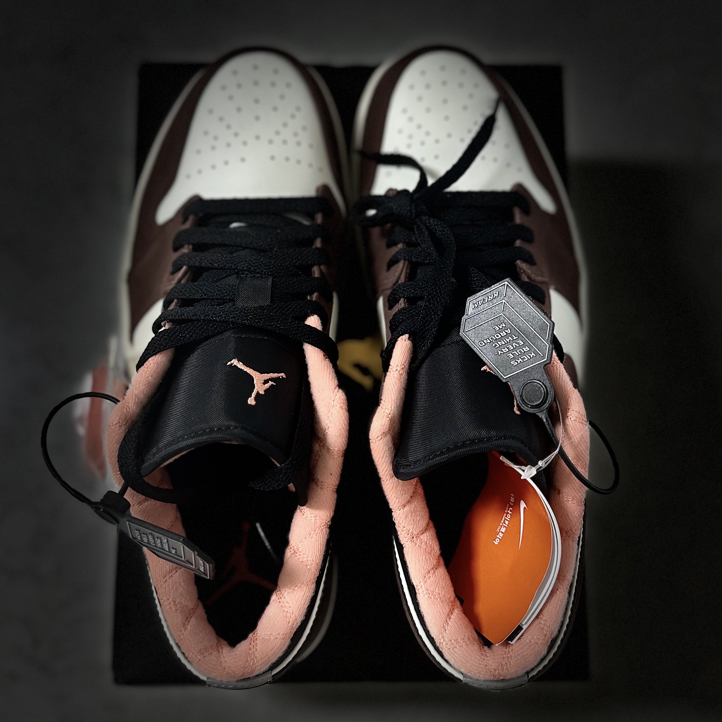 Jordan 1 Low SE Chocolate Bliss 착용 스타일 - 1