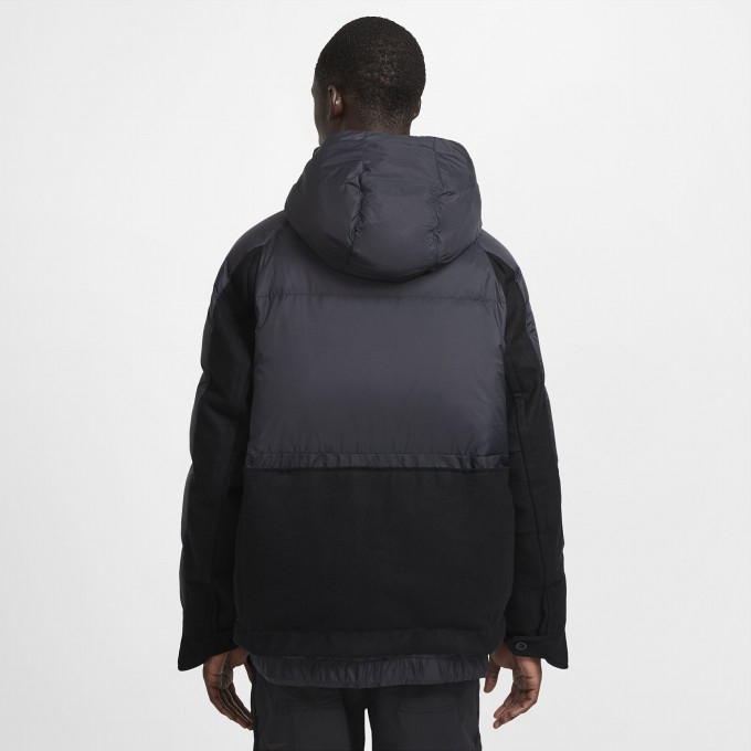 Nike x Sacai NRG Parka Black 착용 스타일 - 3