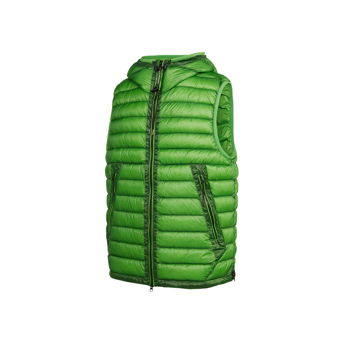 C.P. Company D.D. Shell Goggle Down Vest Classic Green - 23FW 상세 이미지 2