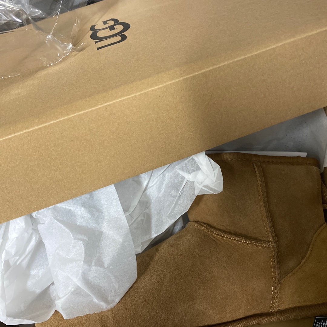 (W) UGG Classic Mini II Boots Chestnut 착용 스타일