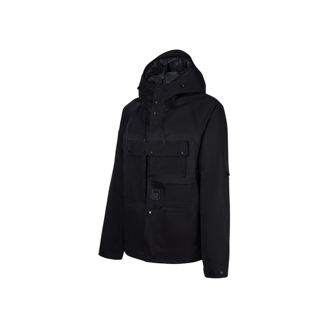 C.P. Company Metropolis Series A.a.c. Hooded Jacket Black - 23FW 상세 이미지 2