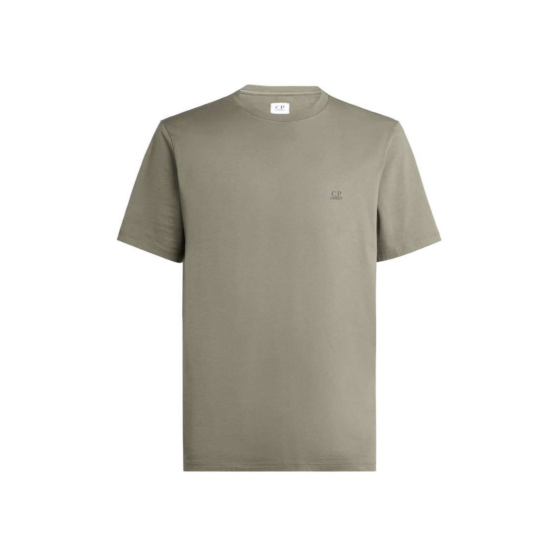 C.P. Company 30/1 Jersey Goggle T-Shirt Bronze Green - 23FW 상세 이미지 1