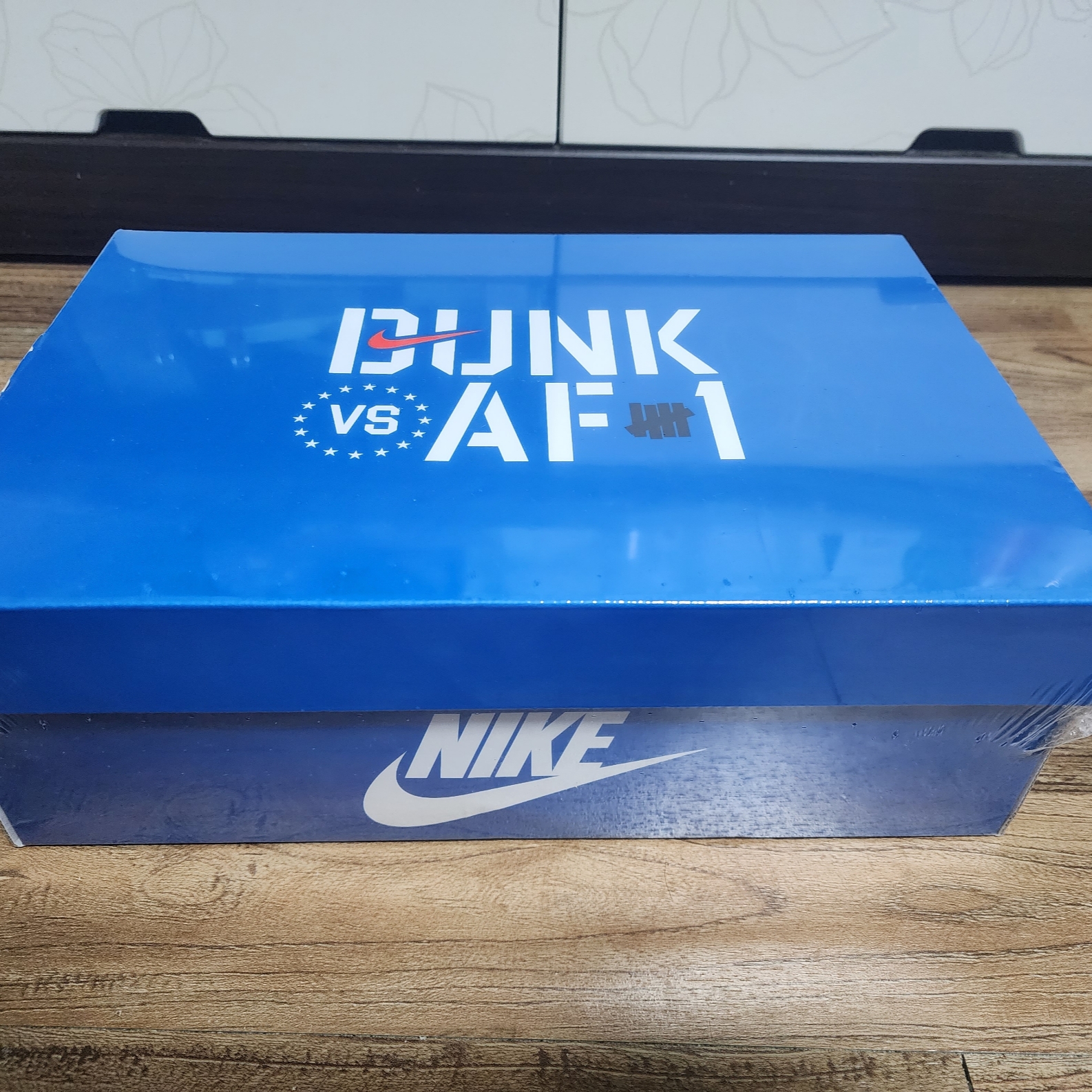 Nike x Undefeated Air Force 1 Low SP 5 On It Court Blue 착용 스타일 - 9