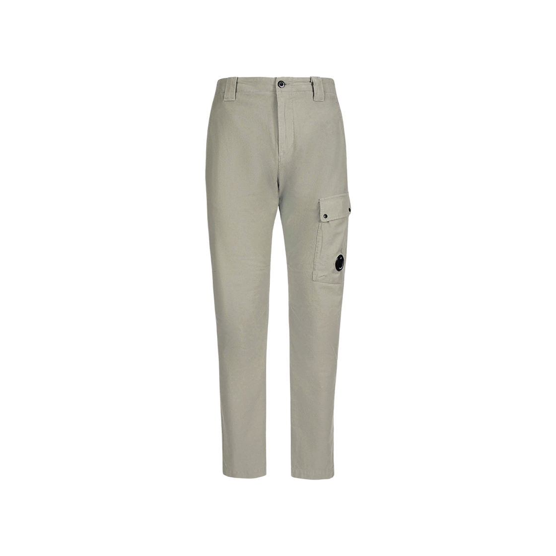 C.P. Company Ottoman Stretch Sme Ergonomic Cargo Pants Silver Sage Brown - 23FW 상세 이미지 1