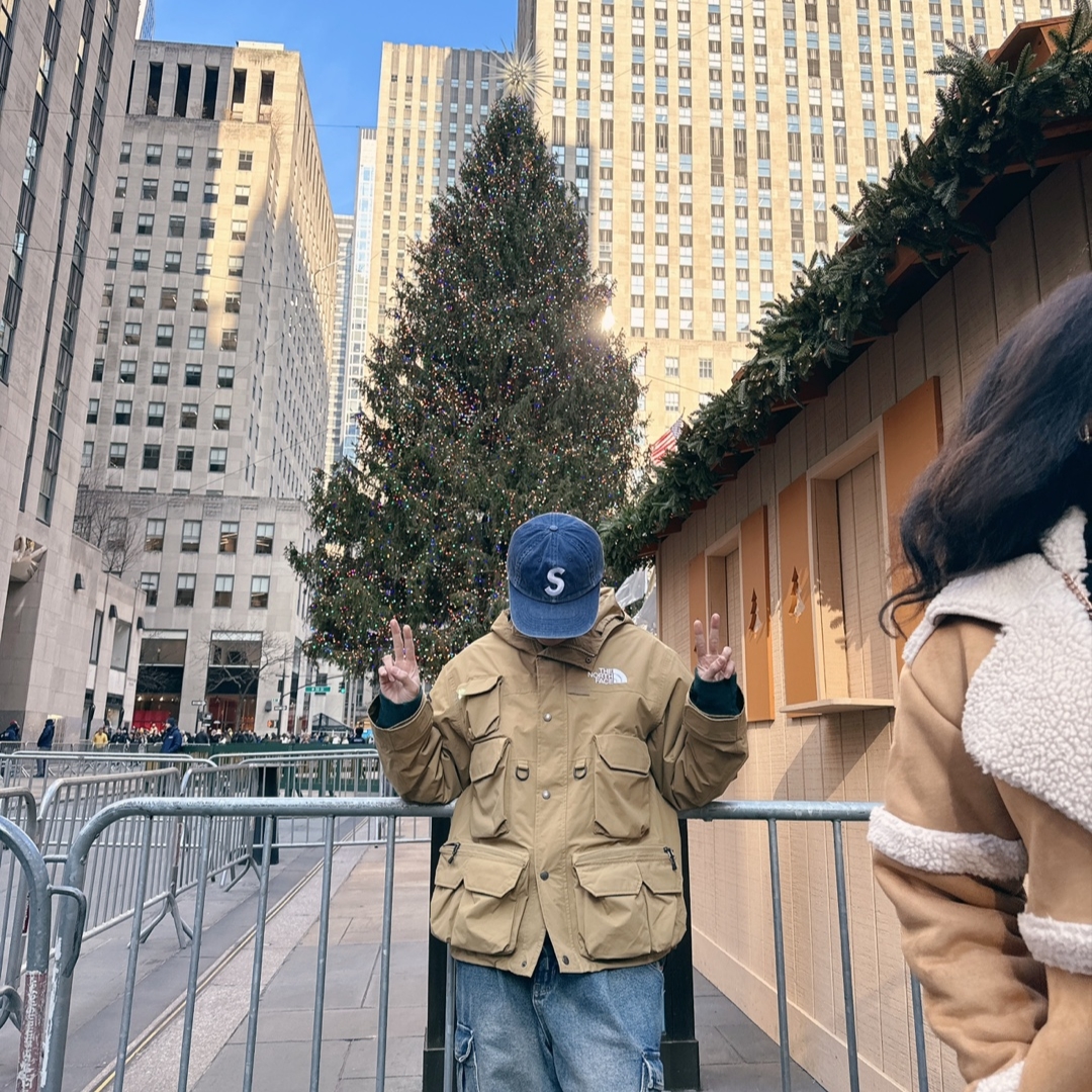 Supreme x The North Face Cargo Jacket Gold - 20SS, Nike x Peaceminusone Air Force 1 Low Para-Noise 착용 스타일 - 3