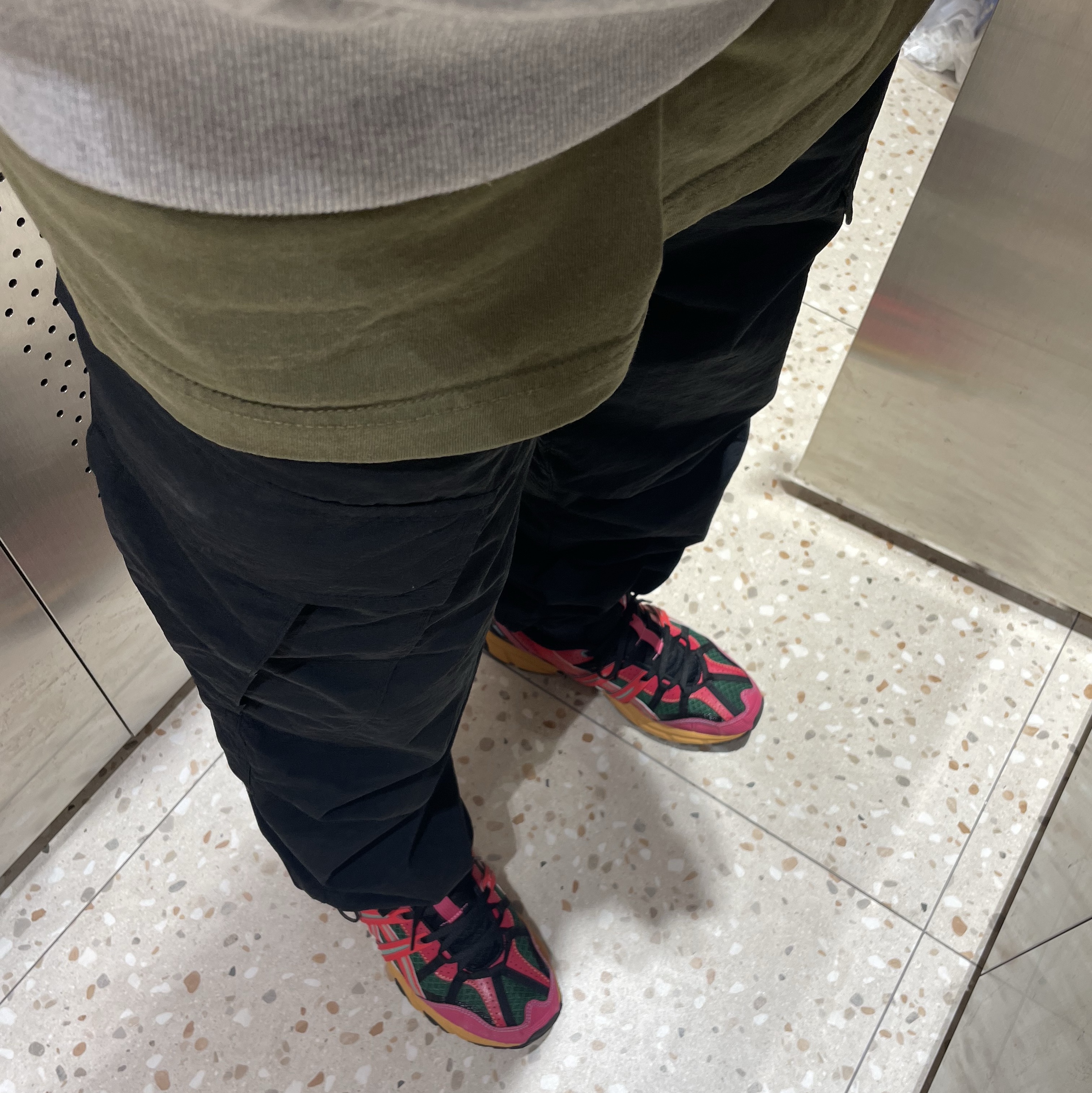 Asics x Andersson Bell Gel-Sonoma 15-50 Bright Rose Evergreen 착용 스타일