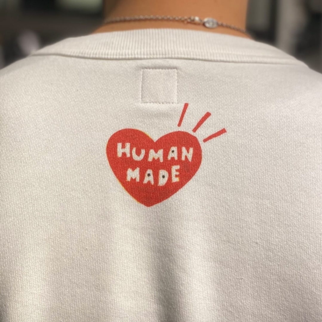 Human Made Keiko Sootome Sweatshirt #1 White, Human Made Keiko Sootome T-Shirt #15 White 착용 스타일 - 2