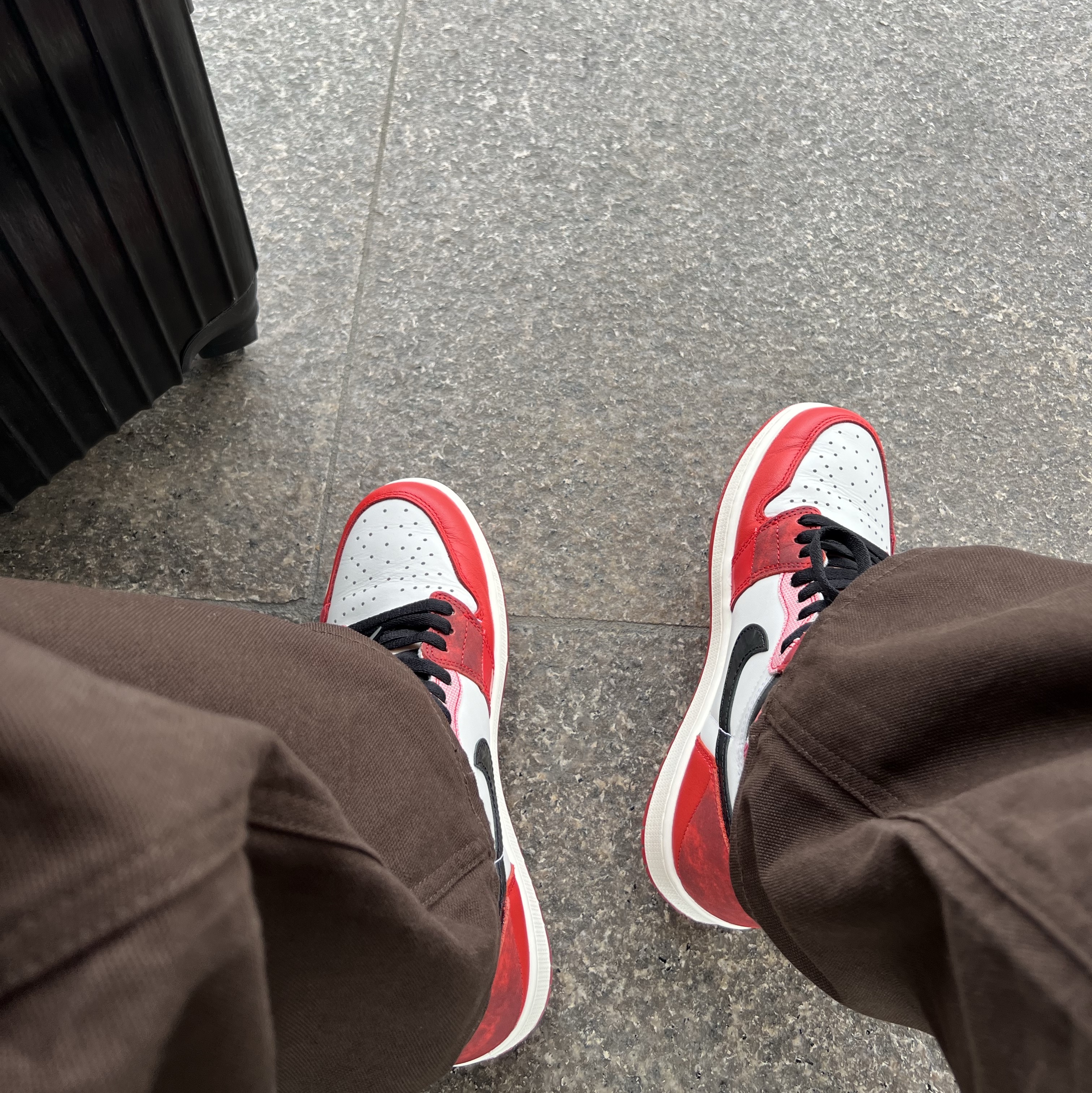 Jordan 1 Retro High Spider-Man Next Chapter 착용 스타일