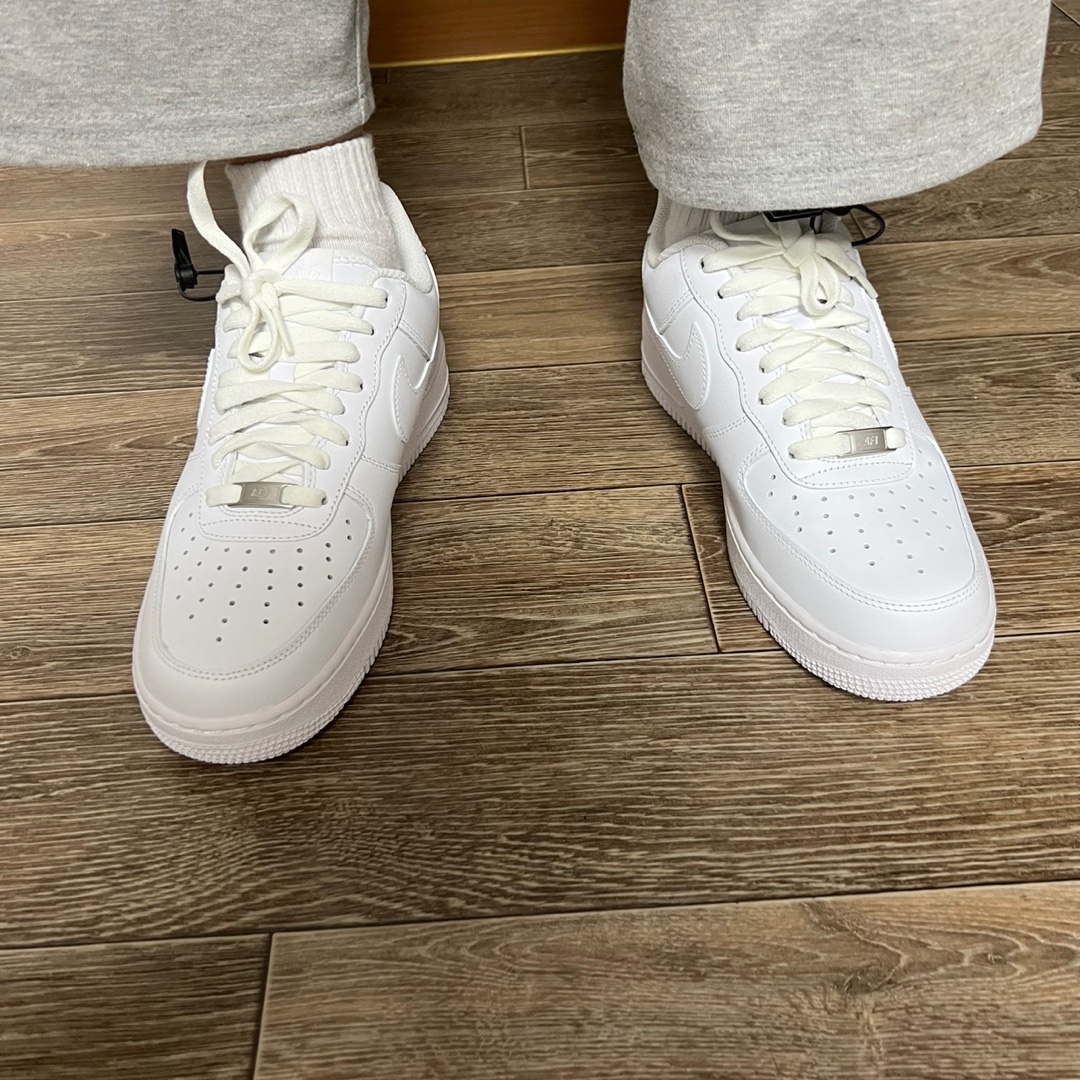 Nike Air Force 1 '07 Low White 착용 스타일