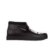 Clarks x Vandy The Pink Skeleton Wallabee V2 Leather Patent Black