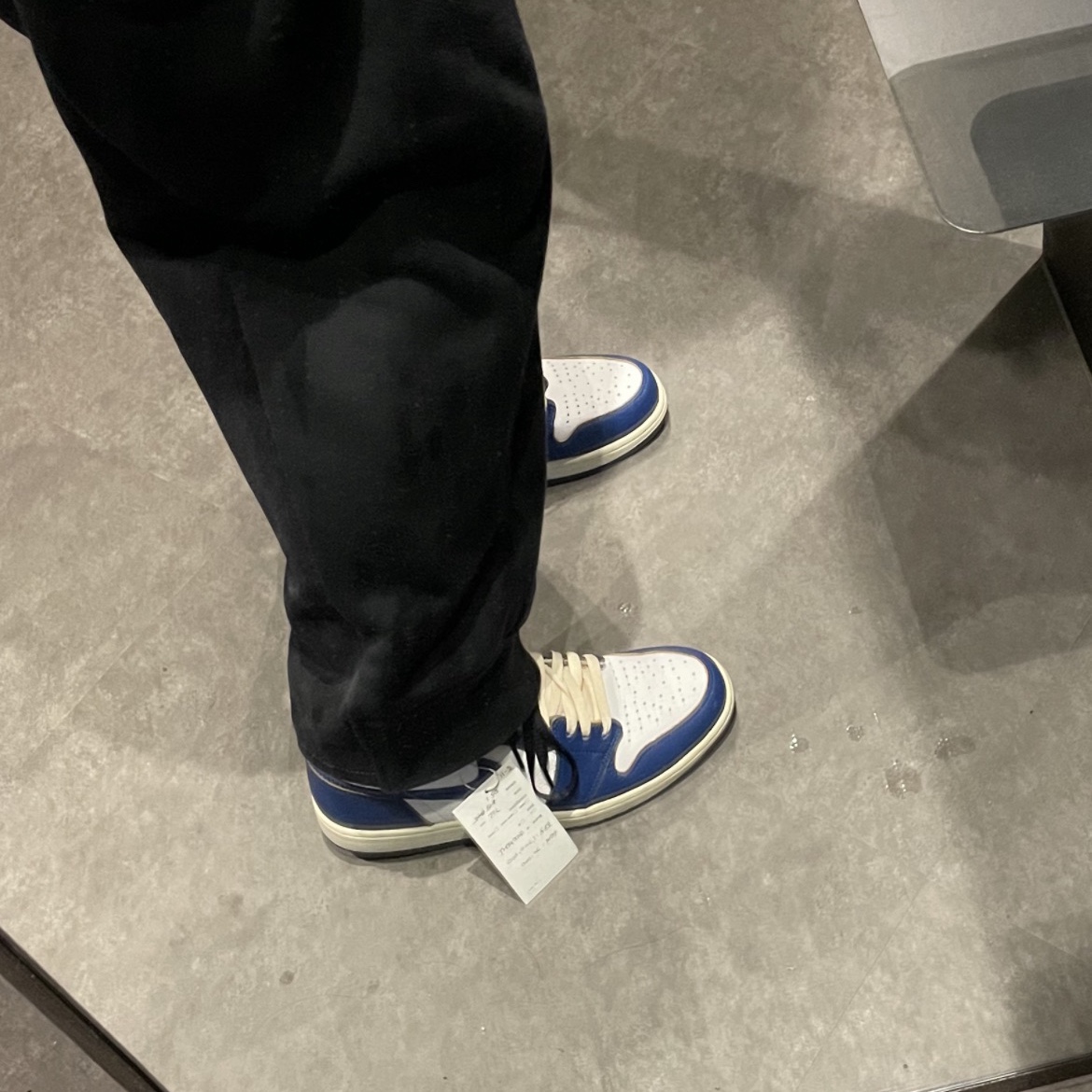 Jordan 1 x Union Retro High Blue Toe 착용 스타일