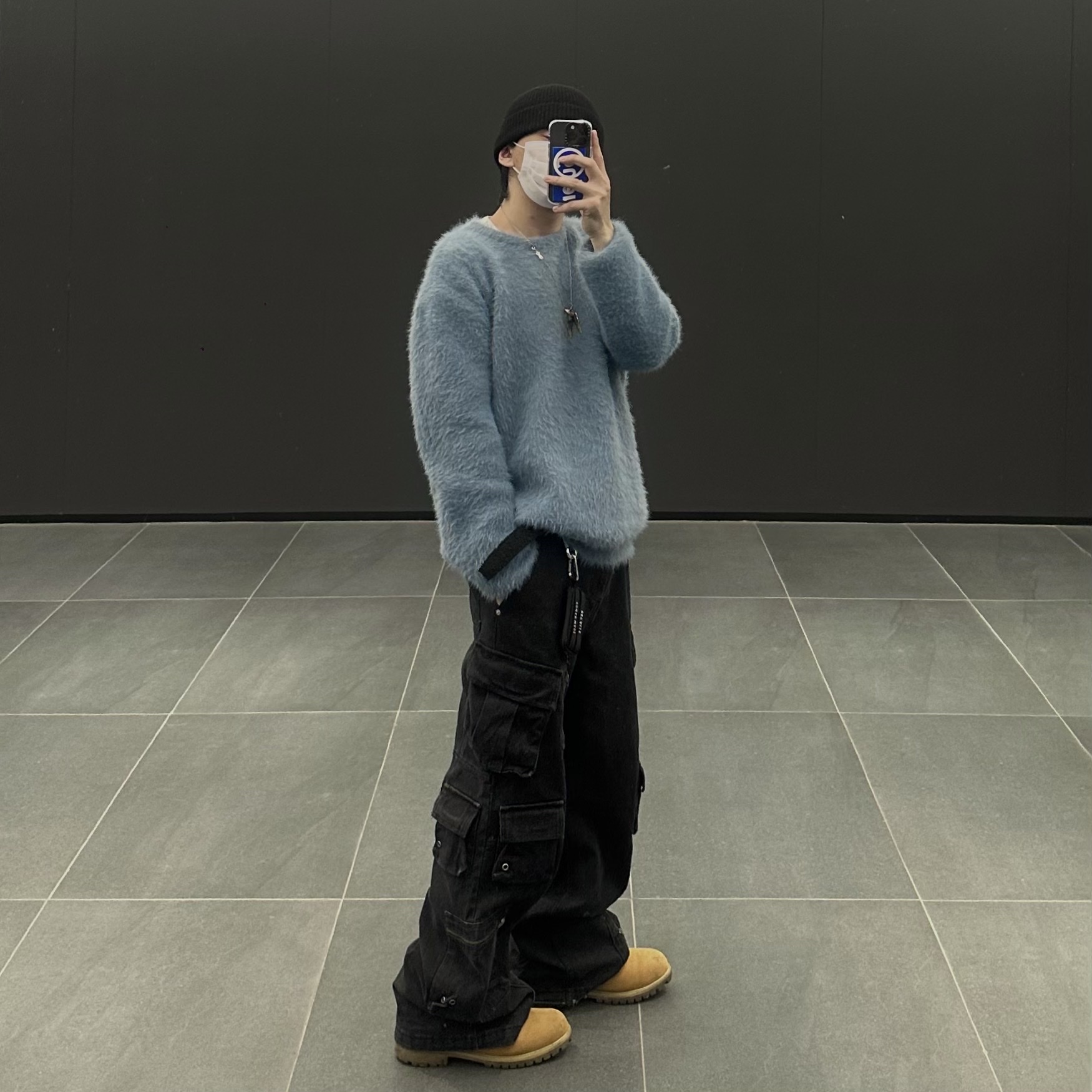 Human Made Military Card Case Black, Timberland x Comme des Garcons Shirt x Supreme 6 Inch Boot Wheat - Medium 착용 스타일