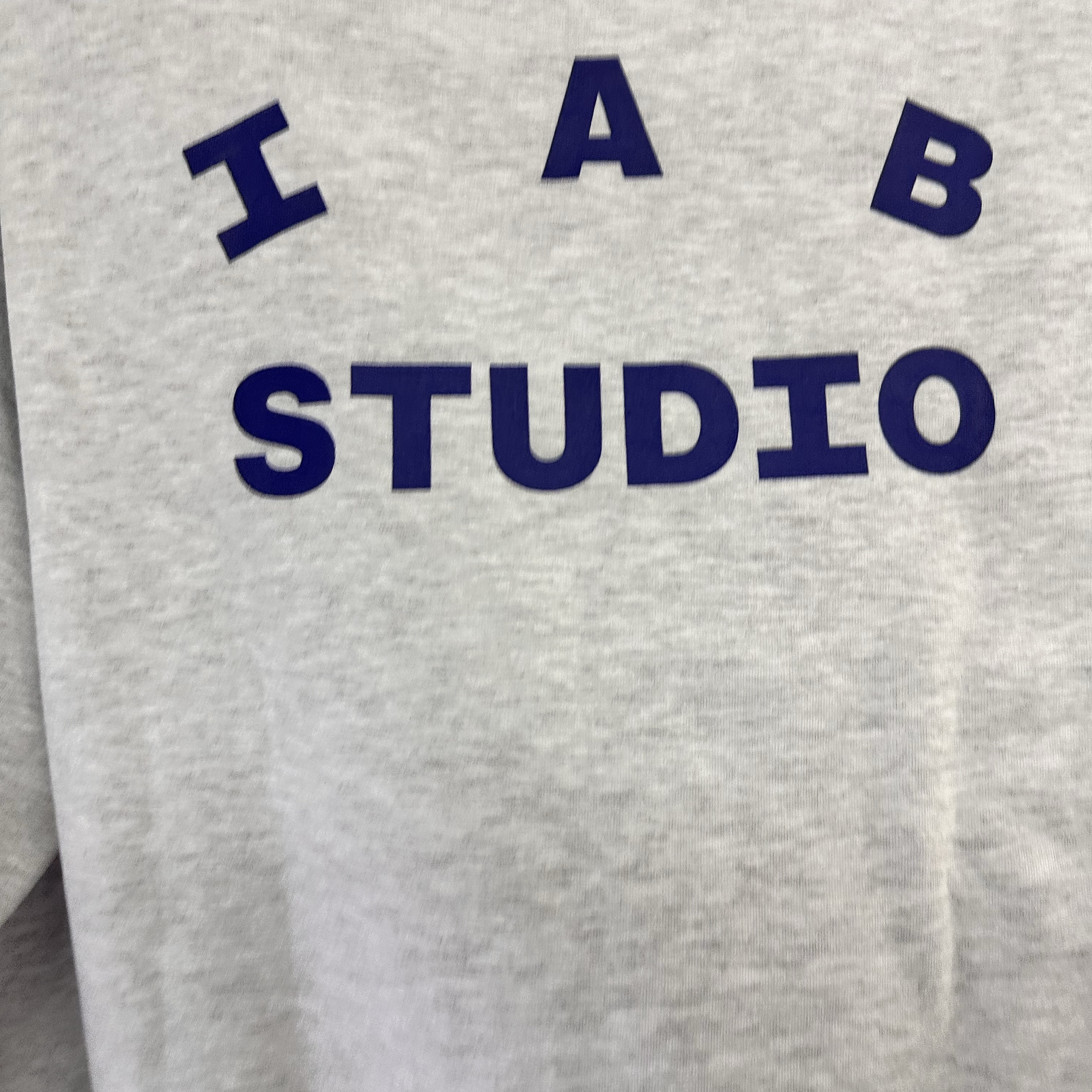 IAB Studio Sweatshirt Light Gray - 23FW 착용 스타일