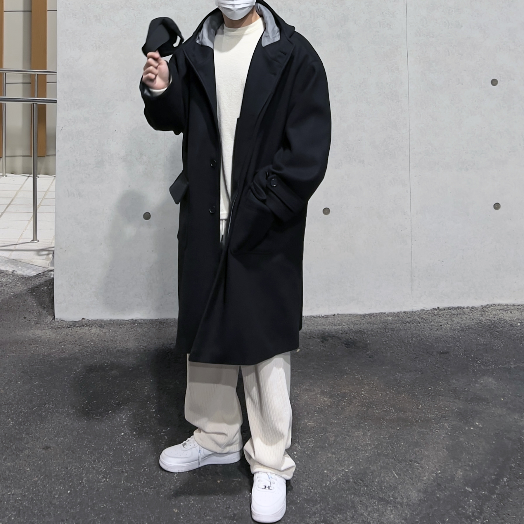 Nike Air Force 1 '07 Low White, Nike x Drake Nocta Air Force 1 Low SP Certified Lover Boy White 착용 스타일 - 5
