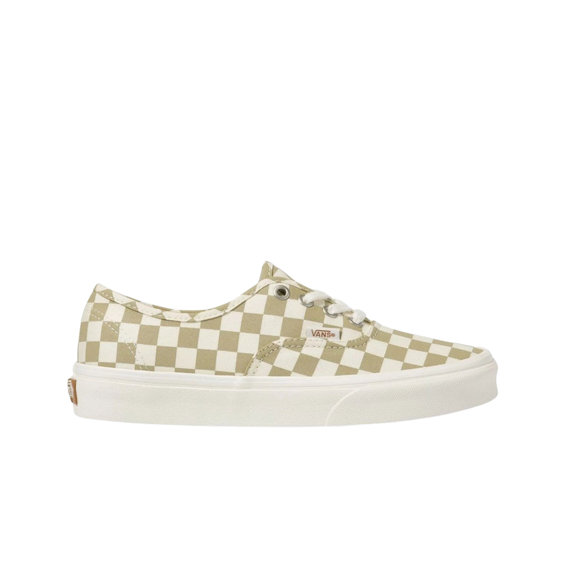VN0A5HZS9FO Vans Authentic Eco Theory Checkerboard Cornstalk Natural