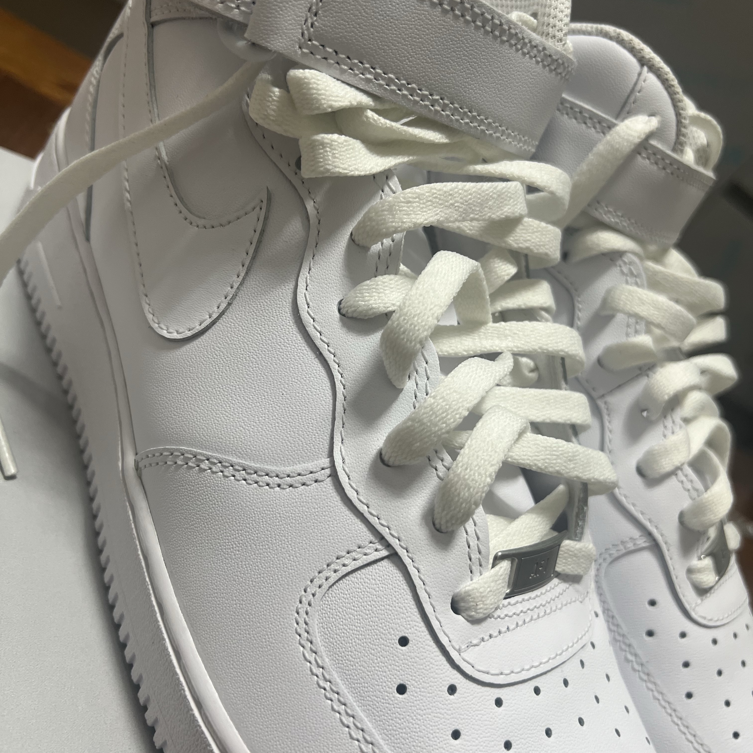 Nike Air Force 1 Mid '07 White 착용 스타일