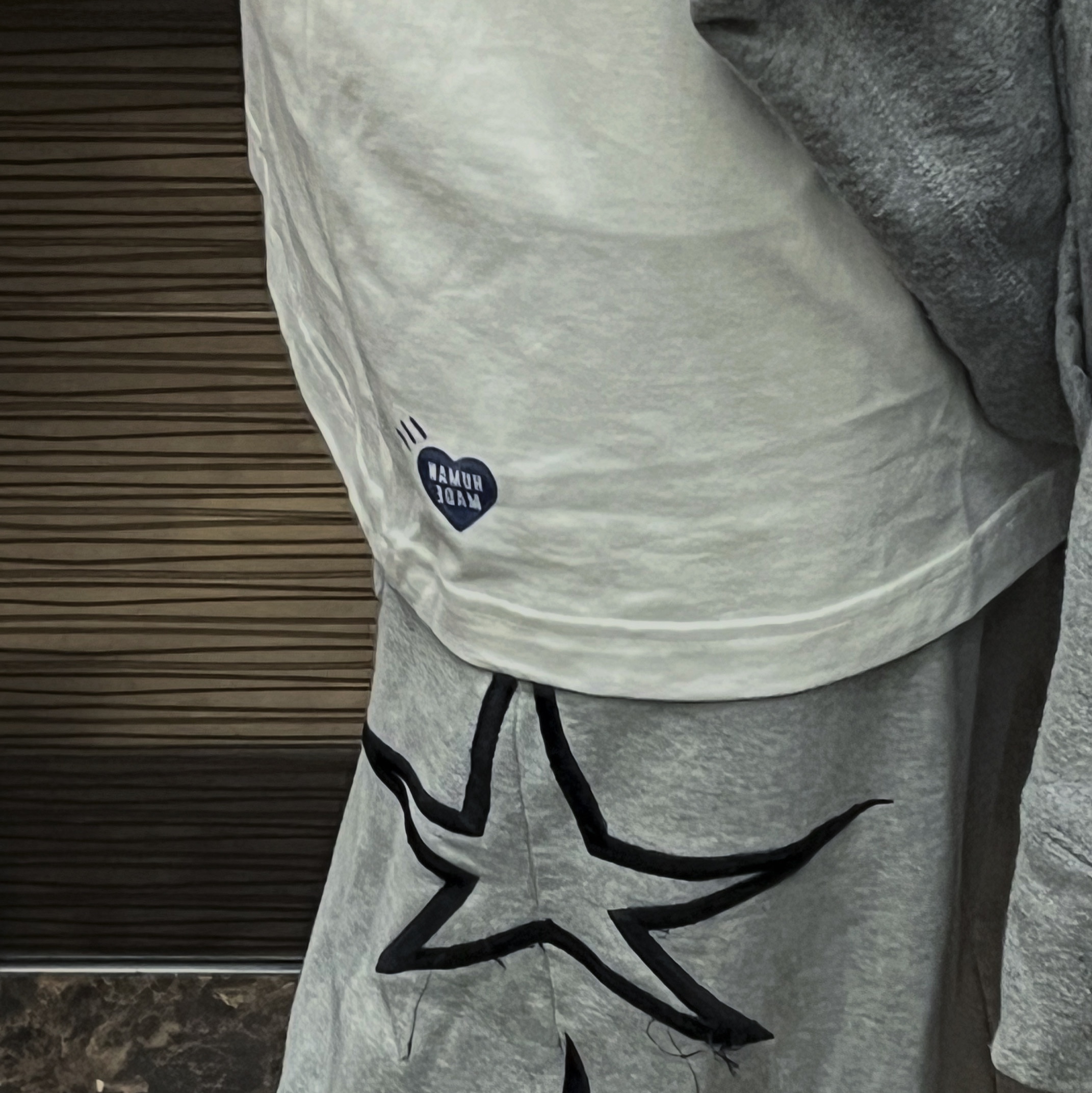 Human Made T-Shirts White (3 Pack) 착용 스타일
