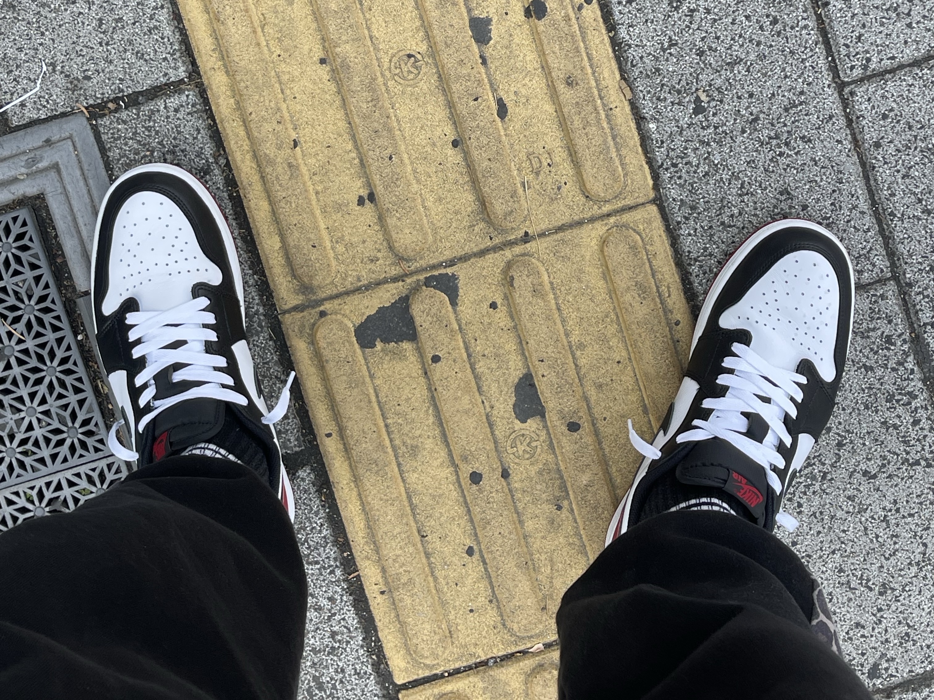 Jordan 1 Retro Low OG Black Toe 착용 스타일