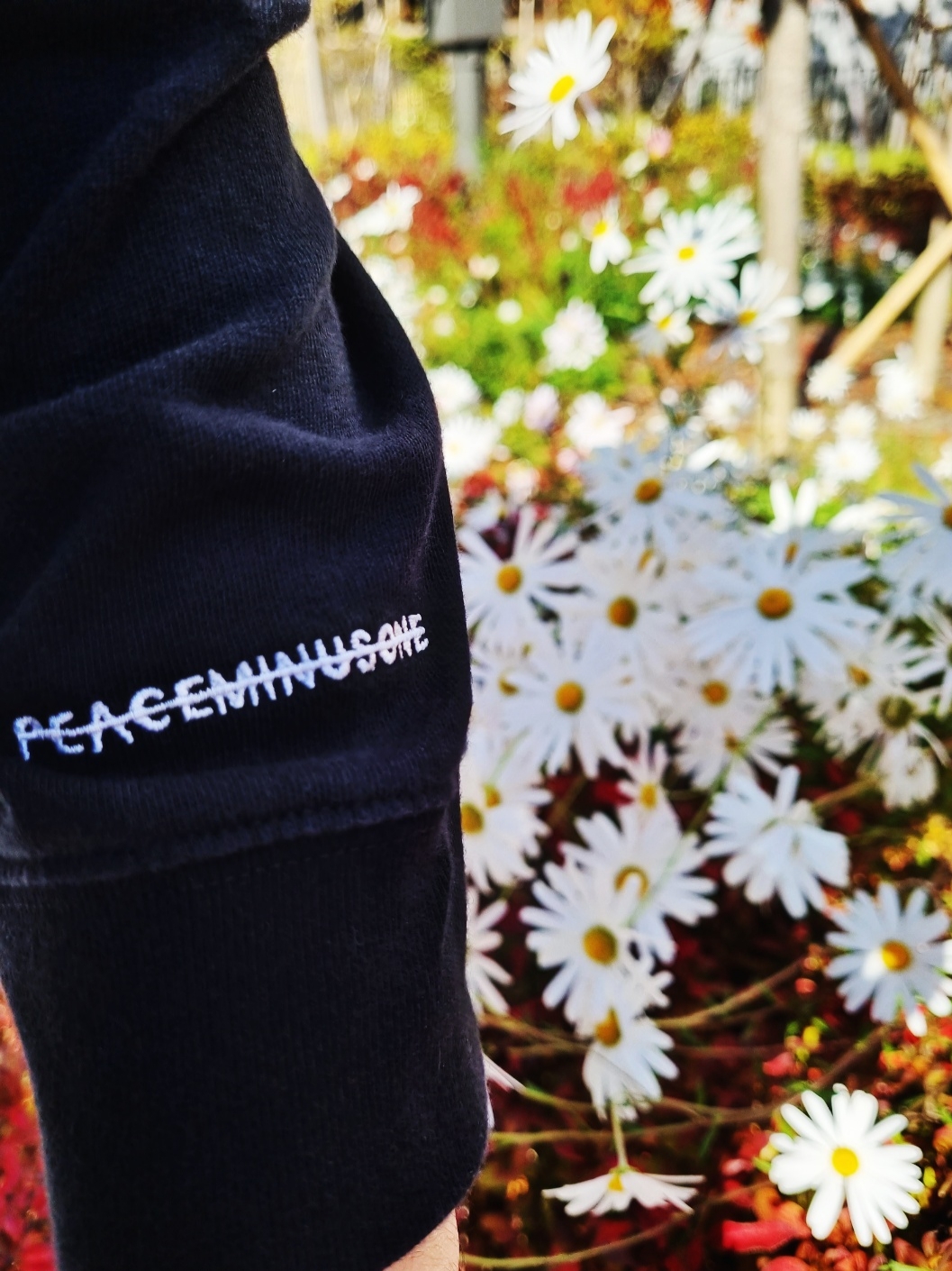 Nike x Peaceminusone LS T-Shirt Black (DR0098-010) 착용 스타일