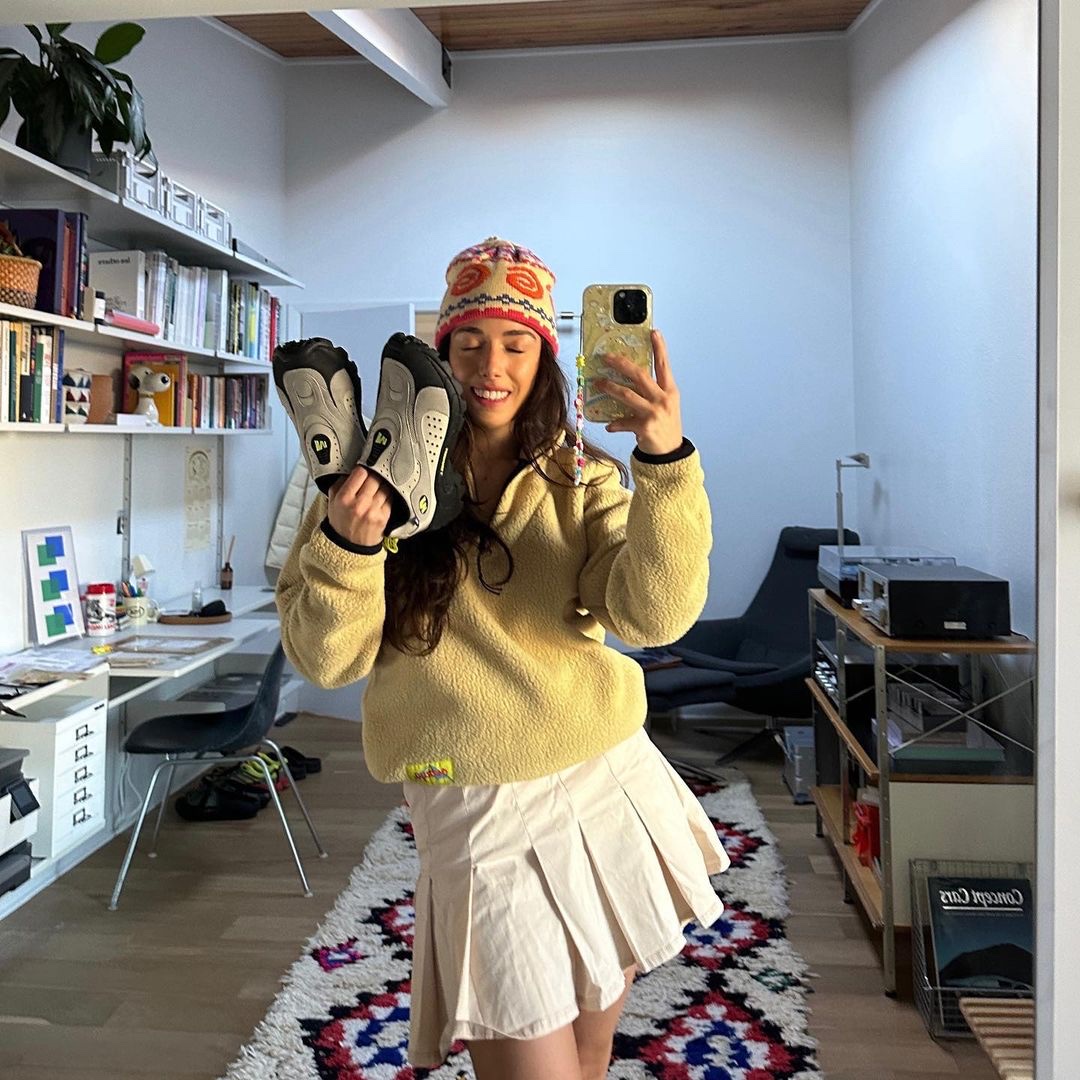 [KREAM 단독, 1TRL] Merrell x Nicole McLaughlin Women MOC Speed Streak EVO Birch 착용 스타일