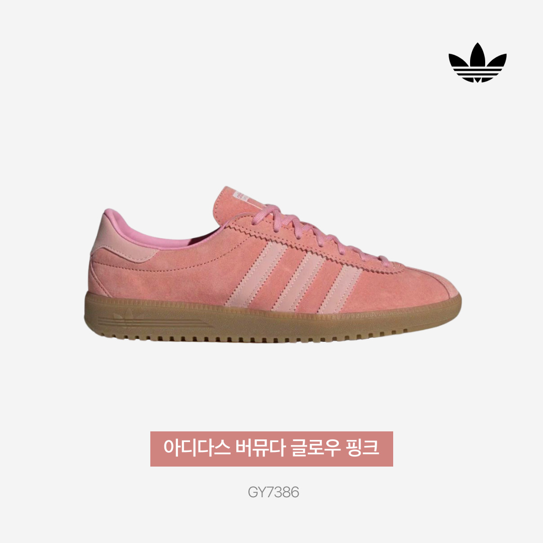 Adidas Bermuda Glow Pink 착용 스타일 - 4