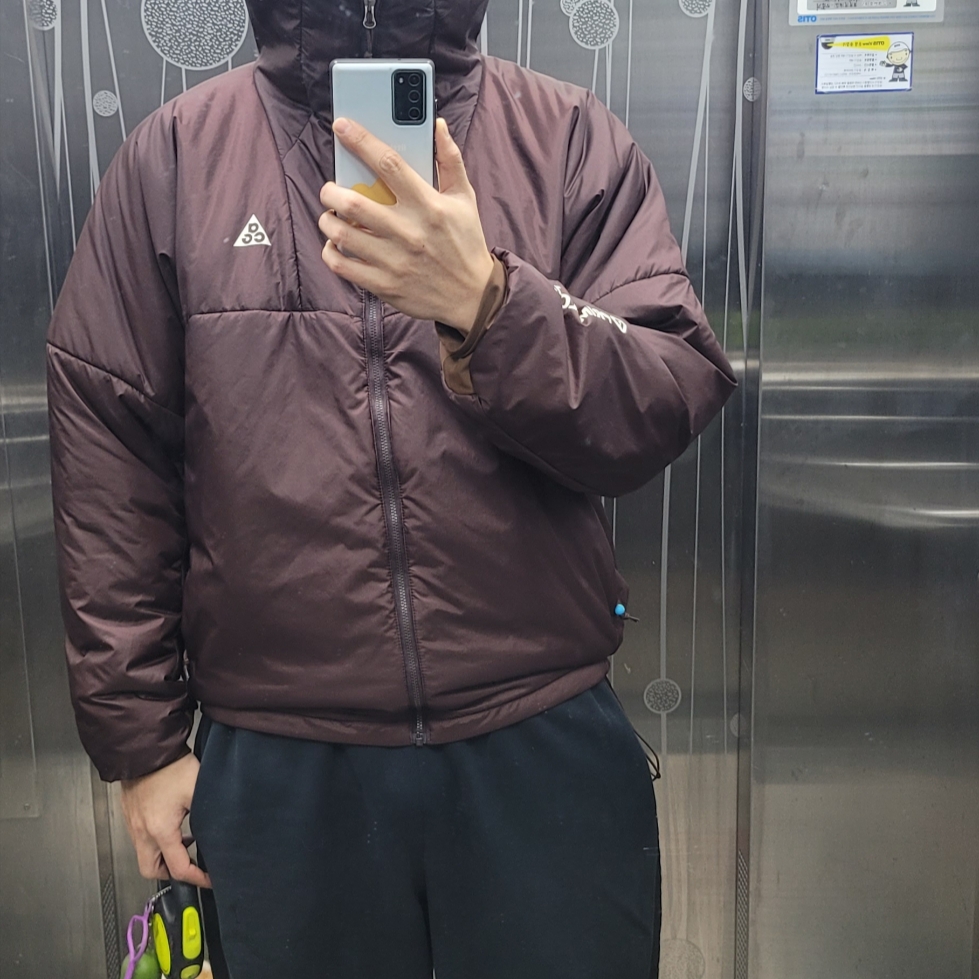 Nike ACG Therma-Fit ADV Rope De Dope Jacket Brown Basalt - Asia 착용 스타일