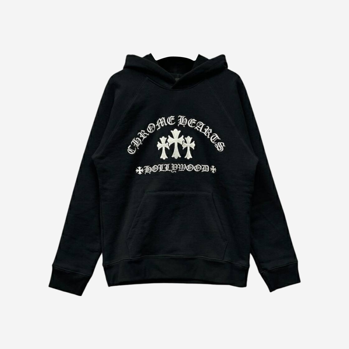 크롬하츠 세메터리 헐리우드 후드 블랙 | Chrome Hearts | KREAM