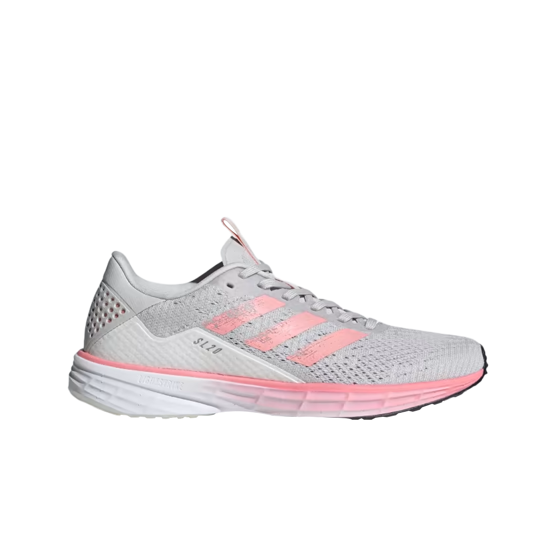 (W) 아디다스 SL20 썸머레디 그레이 원 라이트 플래쉬 레드((W) Adidas SL20 Summer.Rdy Grey One Light Flash Red) - 1