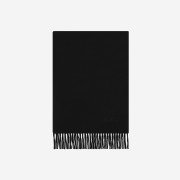 A.P.C. Ambroise Brodee Scarf Black