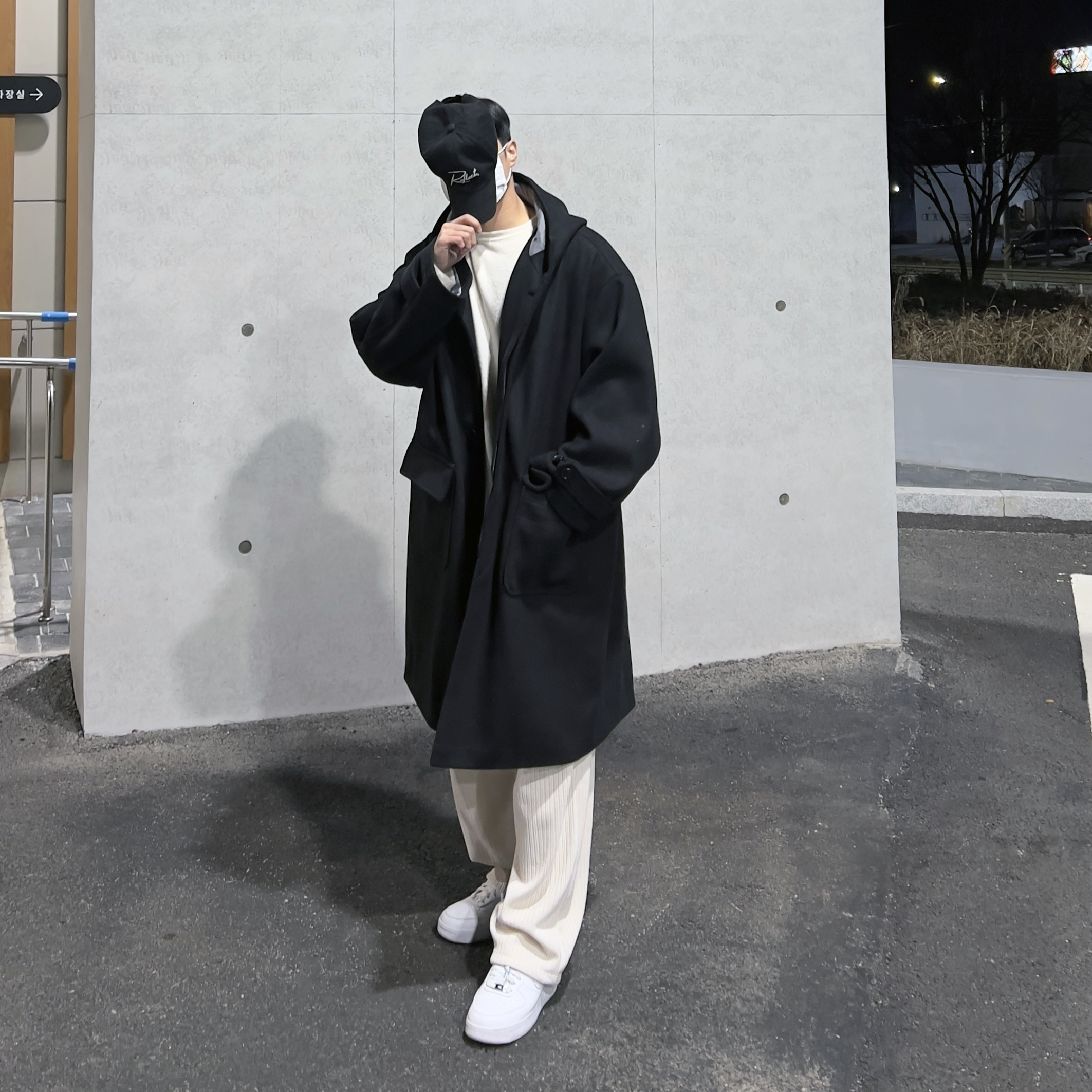 Nike Air Force 1 '07 Low White, Nike x Drake Nocta Air Force 1 Low SP Certified Lover Boy White 착용 스타일 - 1