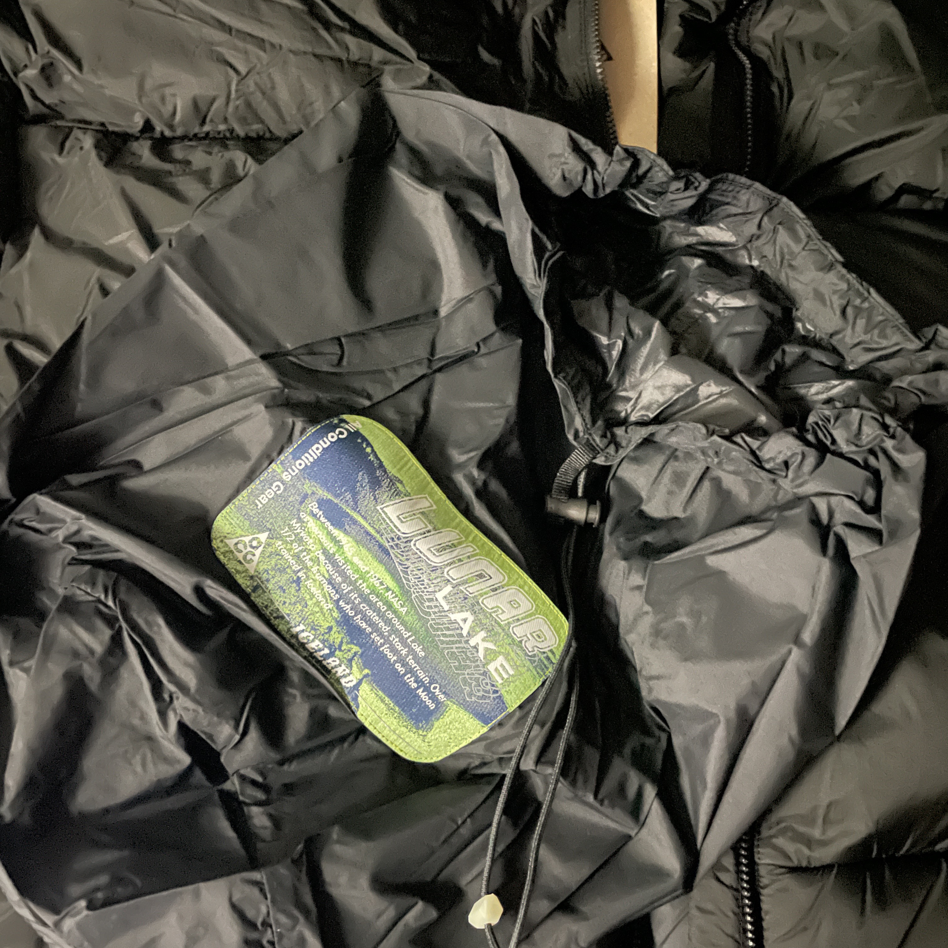 Nike ACG Therma-Fit ADV Lunar Lake Puffer Jacket Black - Asia 착용 스타일 - 4