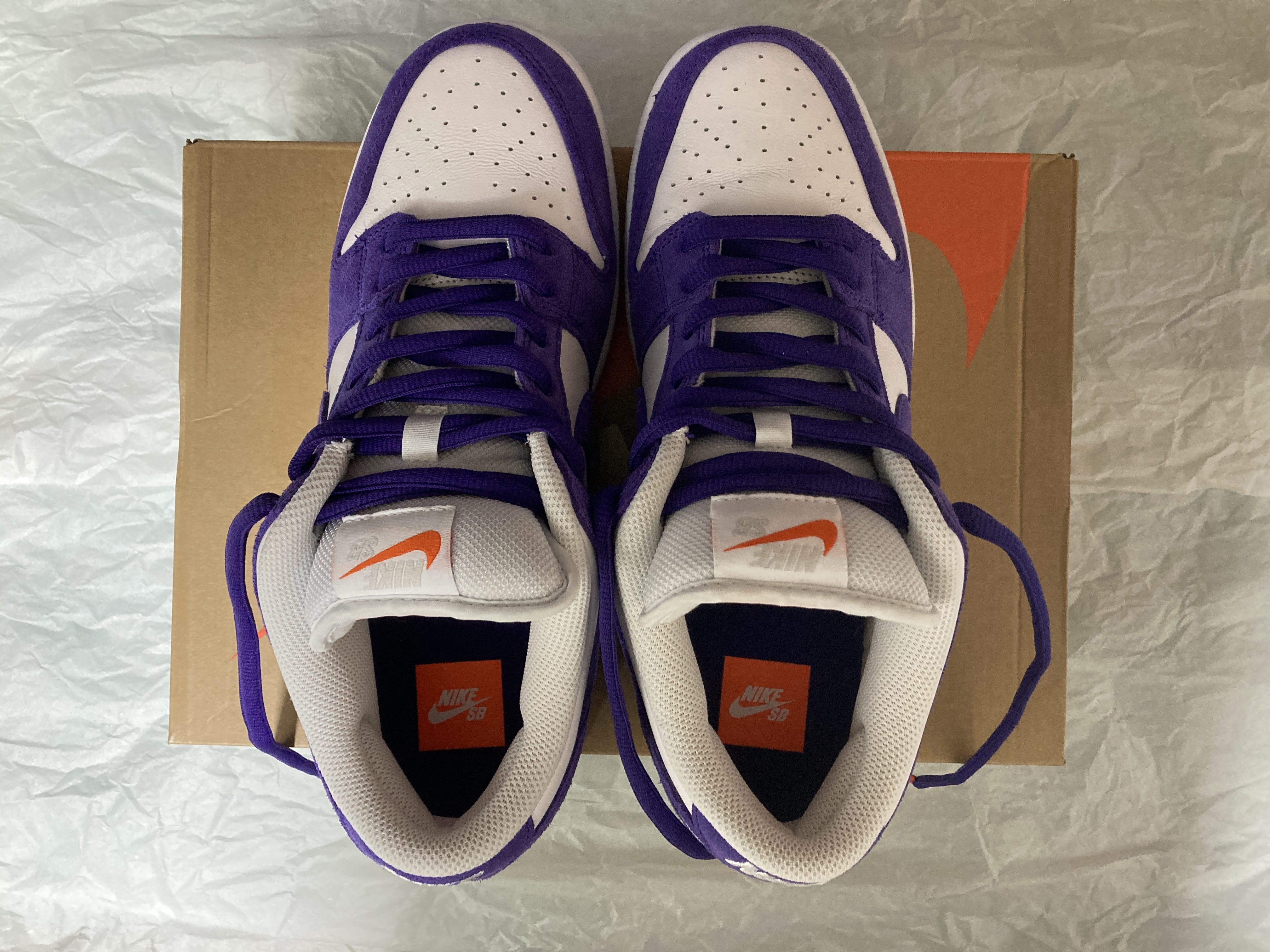 Nike Dunk Low Pro SB Court Purple 착용 스타일
