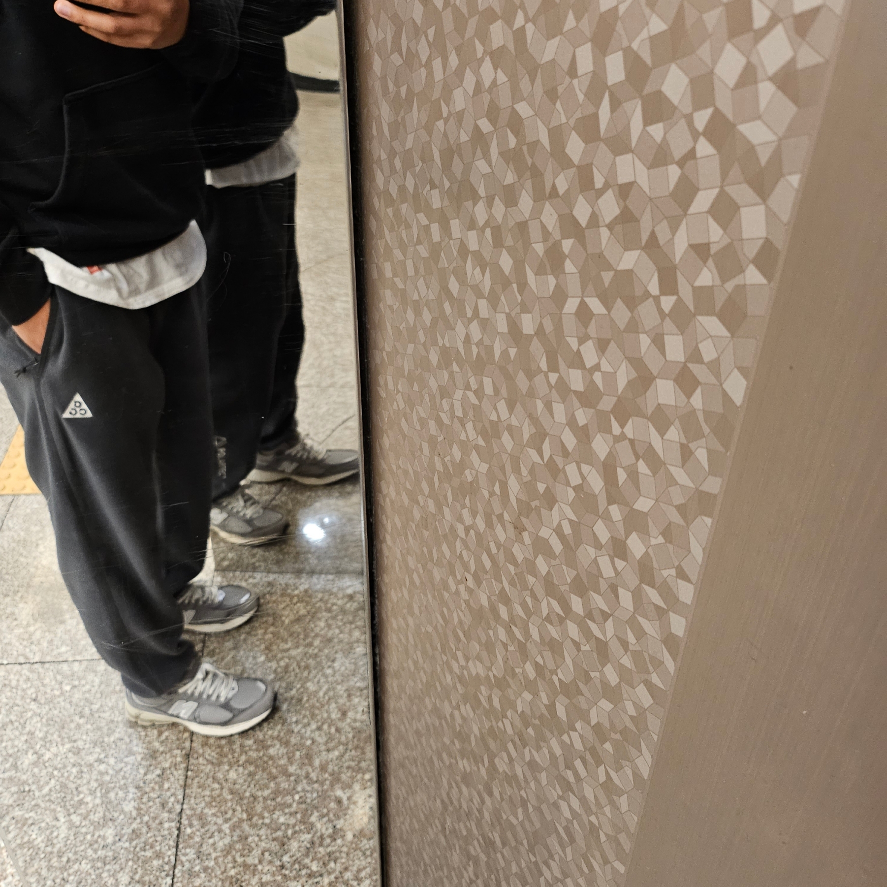 (W) Nike ACG Polartec Wolf Tree Pants Anthracite - Asia 착용 스타일