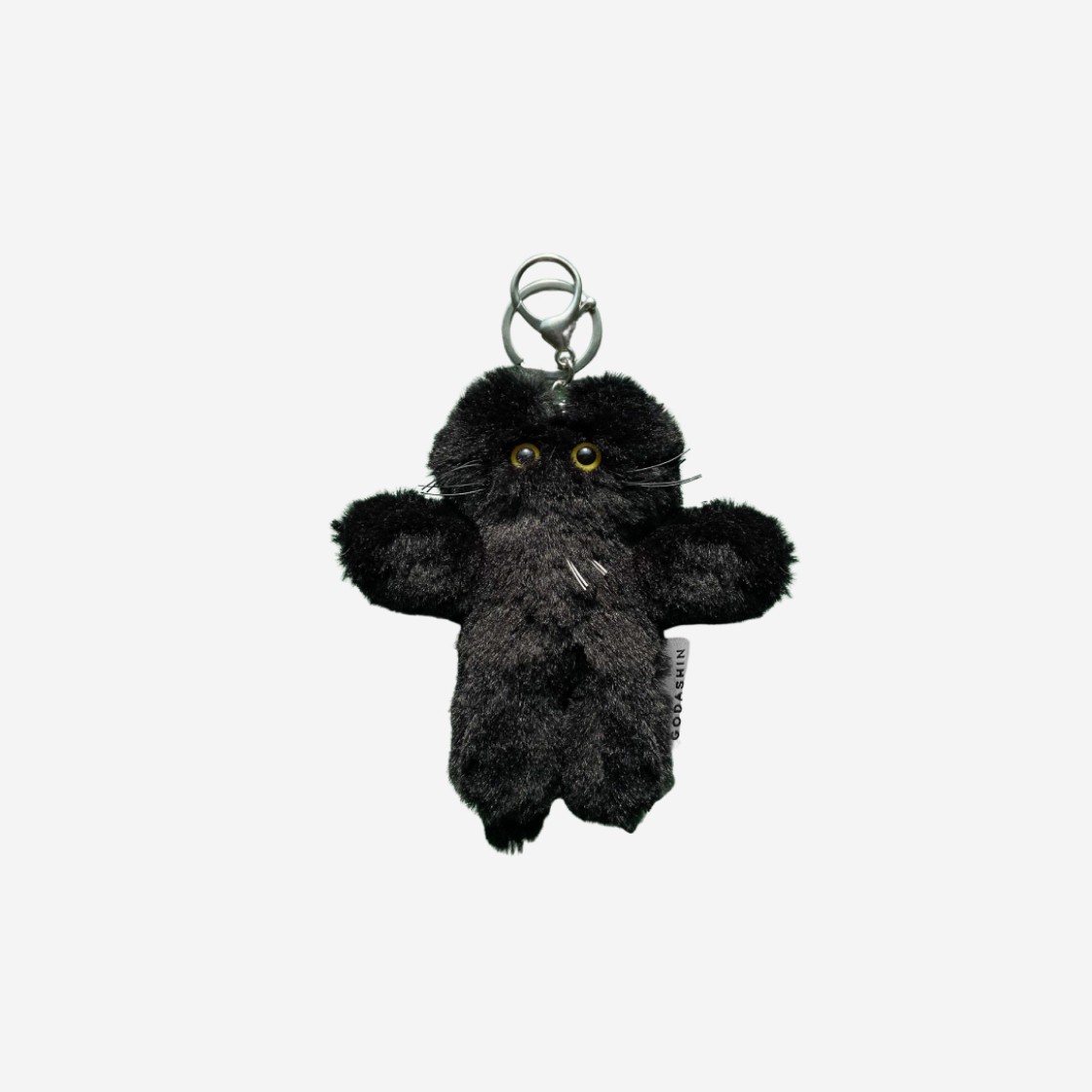 Godashin Cats Keyring Black 상세 이미지 1