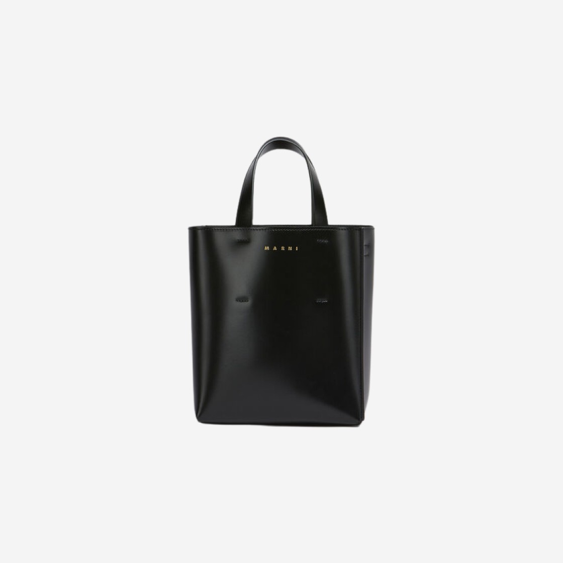 Marni Museo Mini Bag in Leather Black 상세 이미지 1