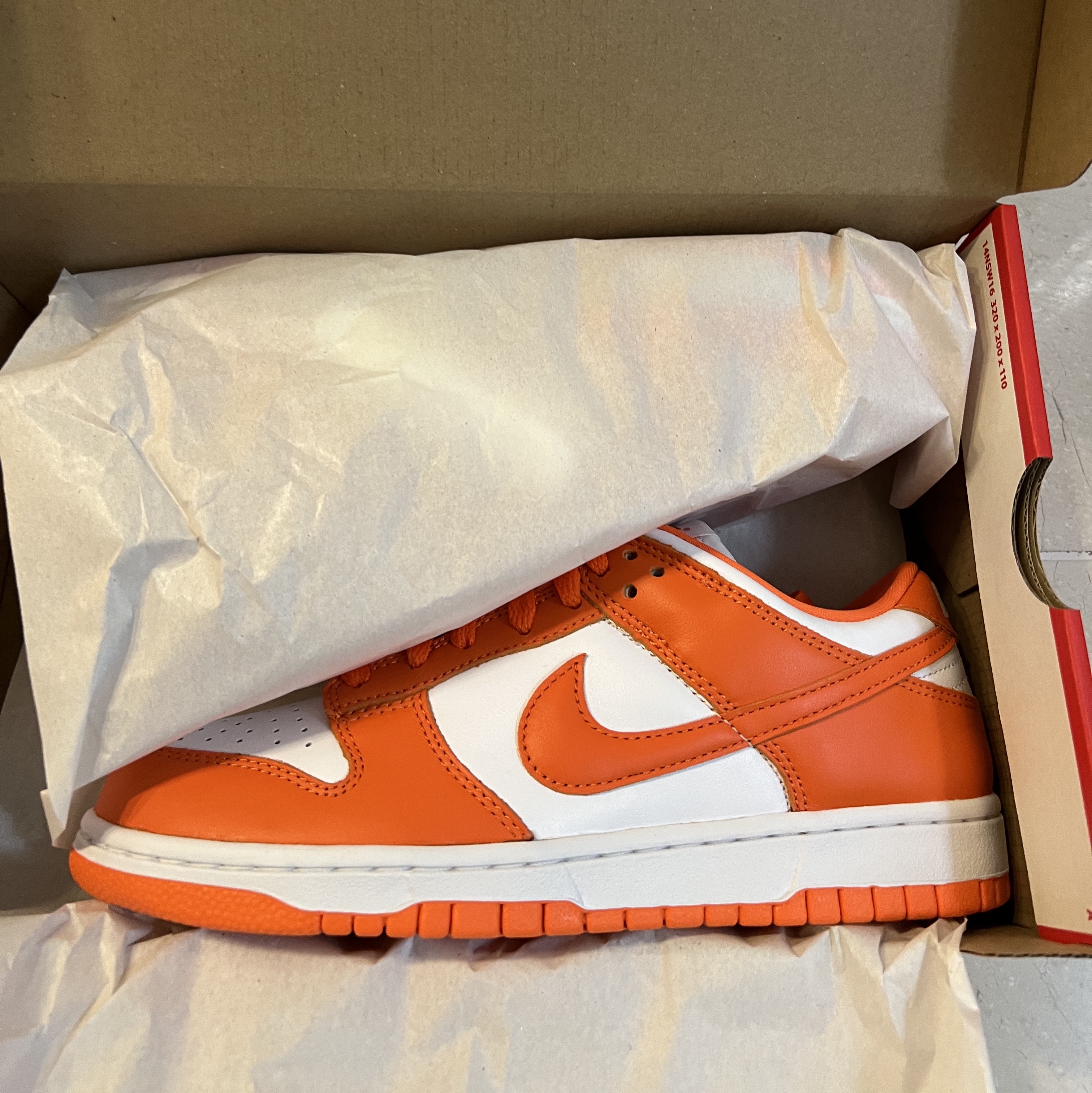 Nike Dunk Low SP Syracuse 2022 착용 스타일