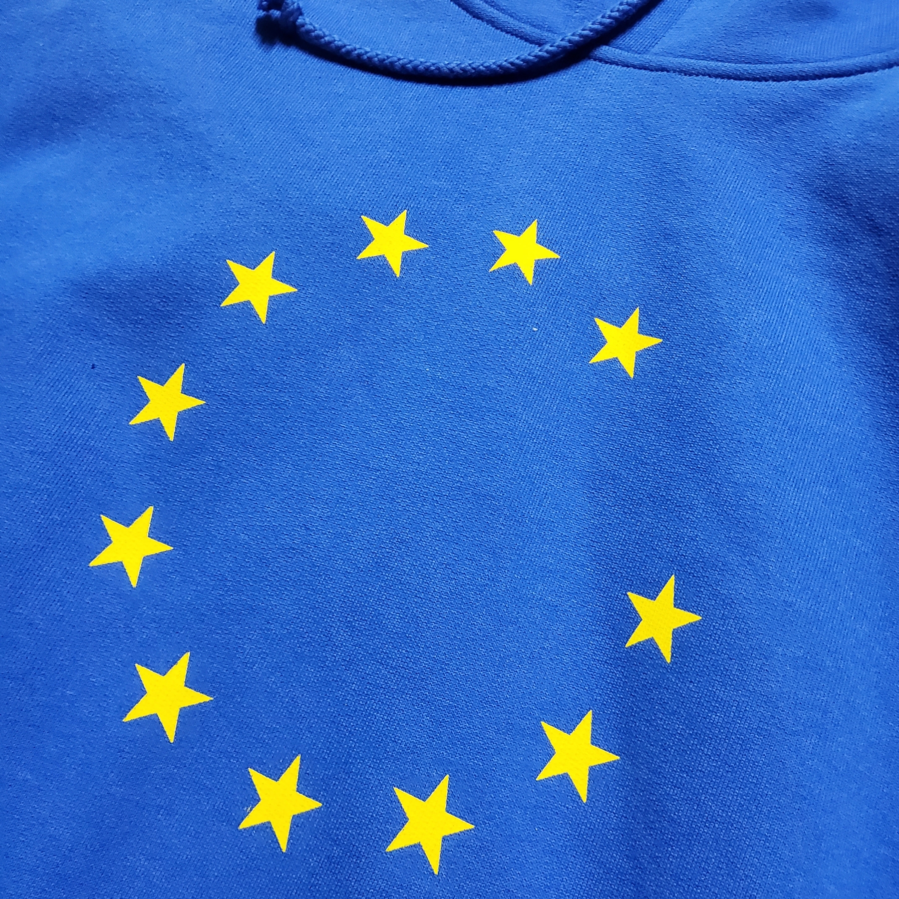 Souvenir Official Eunify Classic Hoodie Blue 2022 착용 스타일
