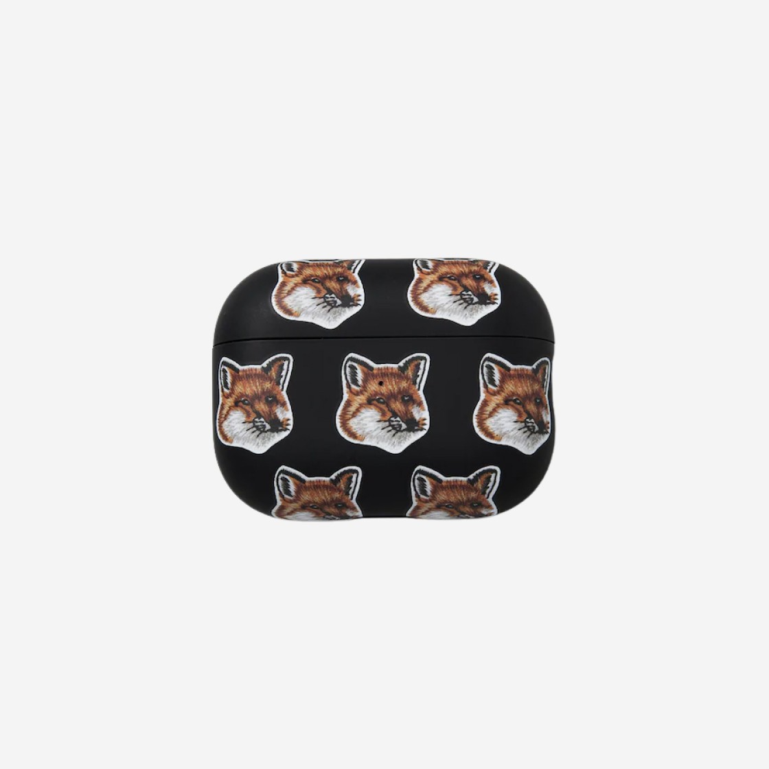 Maison Kitsune x Native Union All Over Fox Head Airpods Pro 2 Case Black 상세 이미지 1