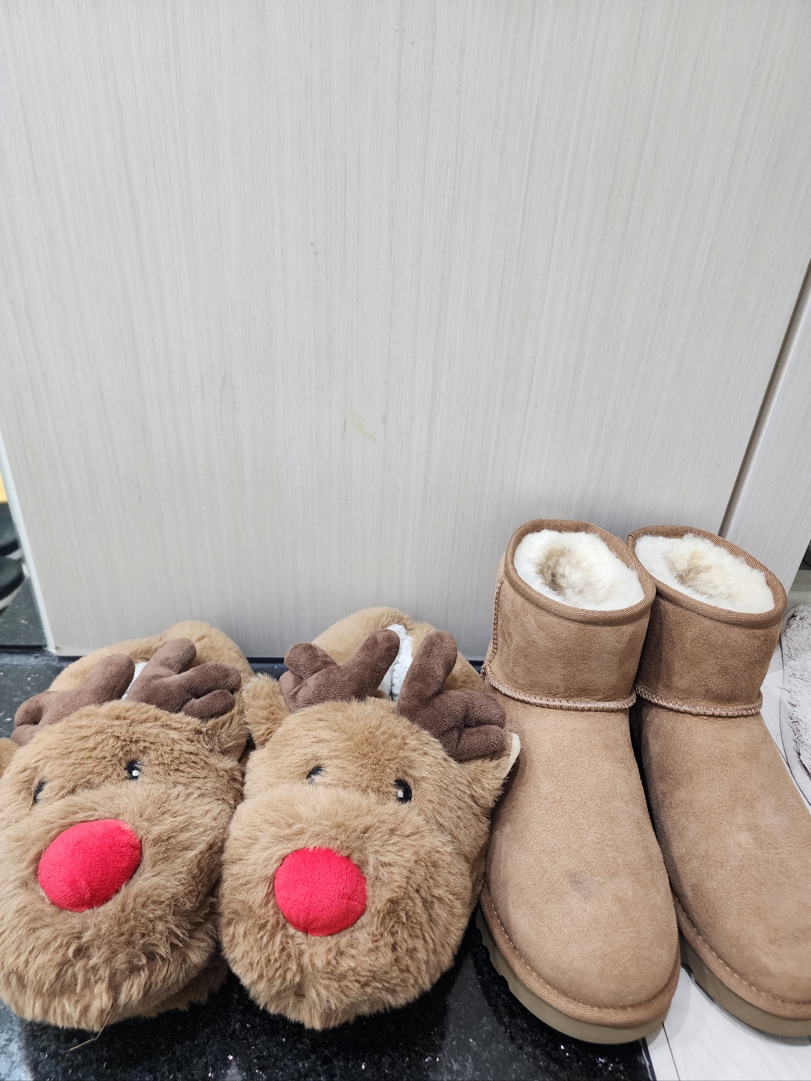 (W) UGG Classic Mini II Boots Chestnut 착용 스타일
