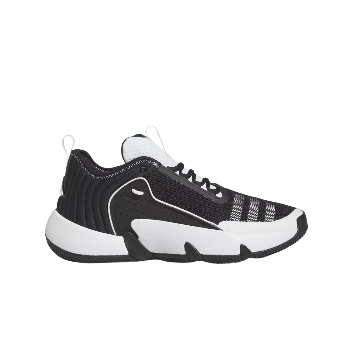 아디다스 트레이 언리미티드 베스킷볼 슈즈 코어 블랙 클라우드 화이트(Adidas Trae Unlimited Basketball Shoes Core Black Cloud White)