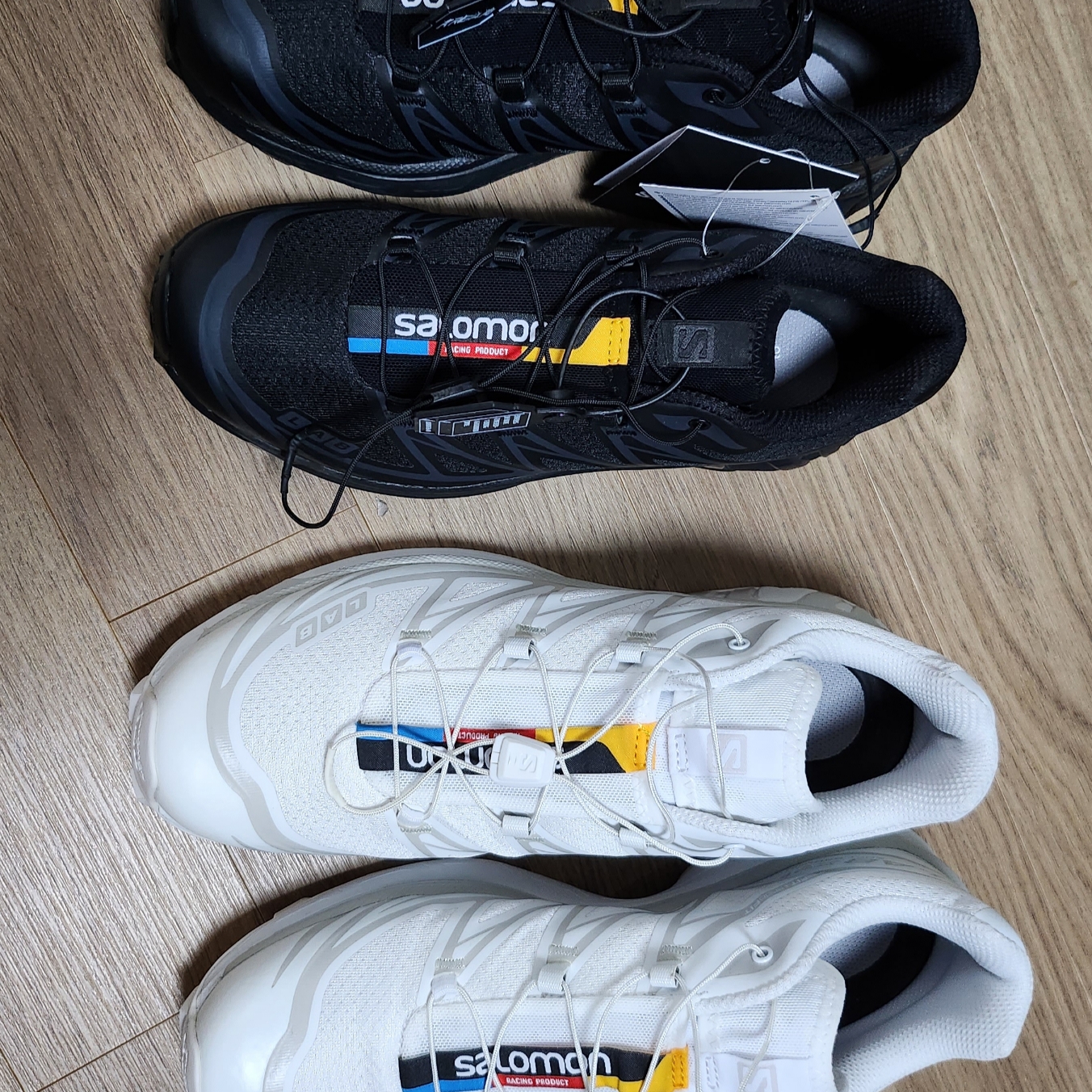 Salomon XT-6 ADV White 착용 스타일 - 2