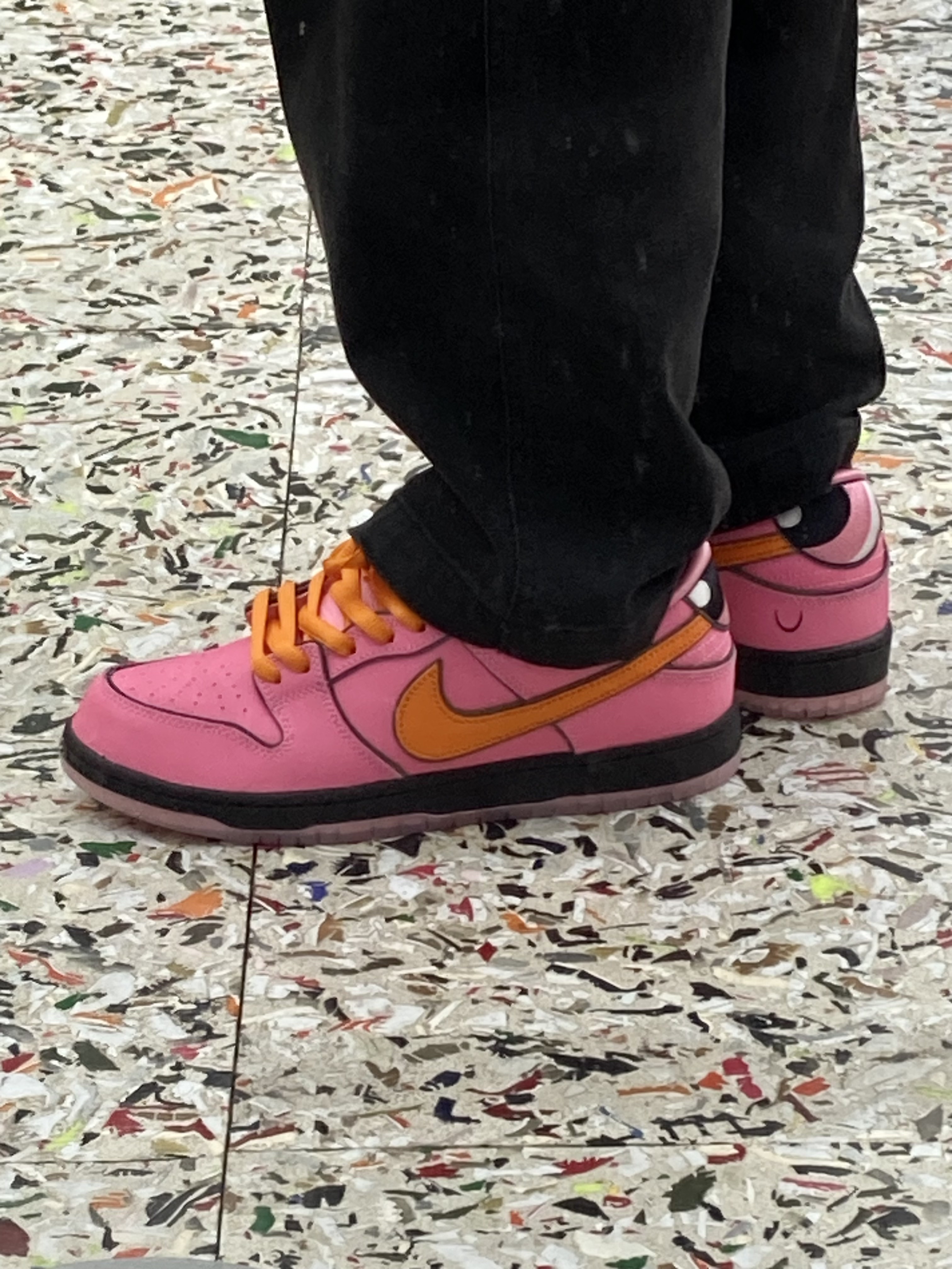 Nike x The Powerpuff Girls SB Dunk Low Pro QS Blossom 착용 스타일 - 2