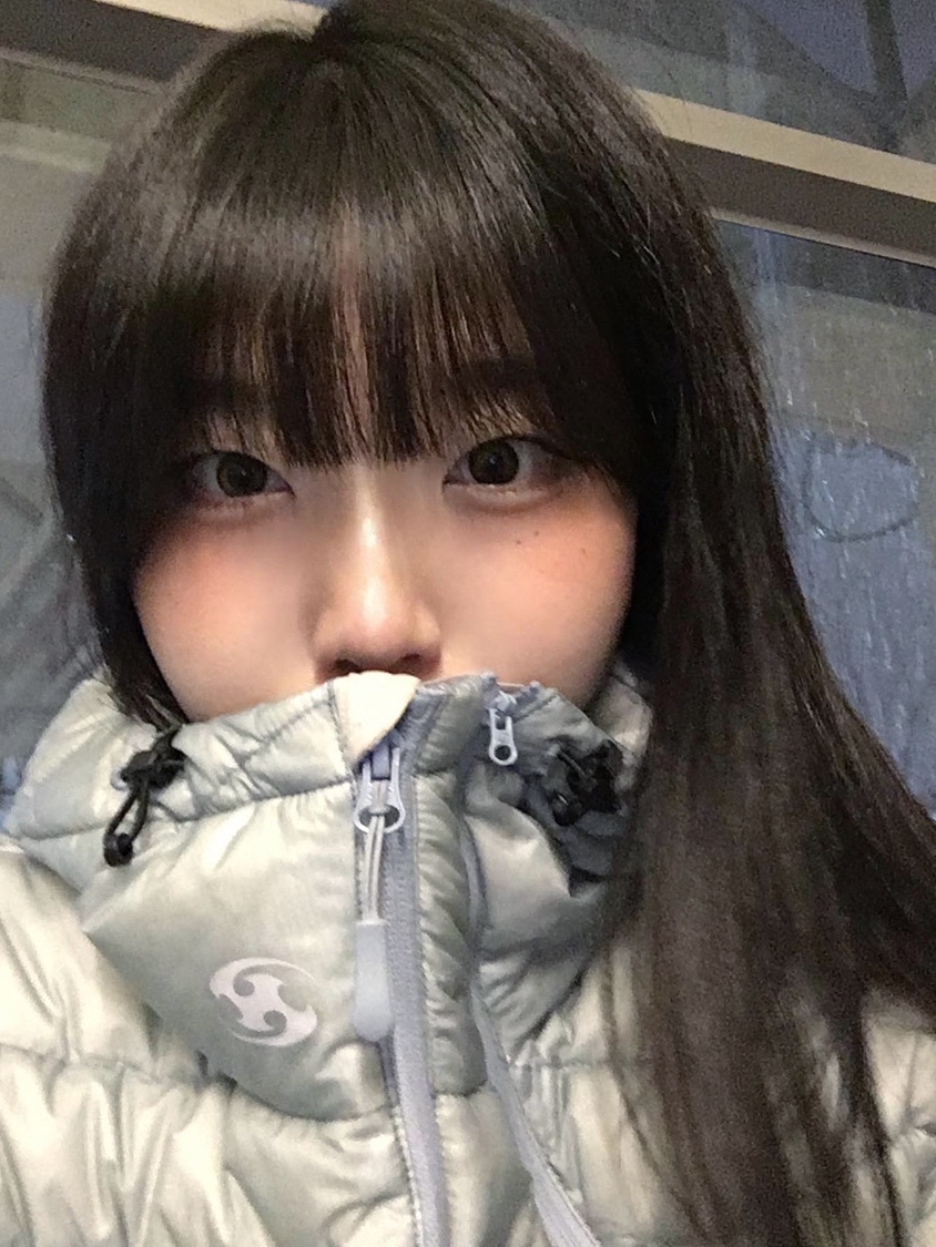Sansan Gear Suffix Puffer Jacket Sky Blue - 23FW 착용 스타일 - 3