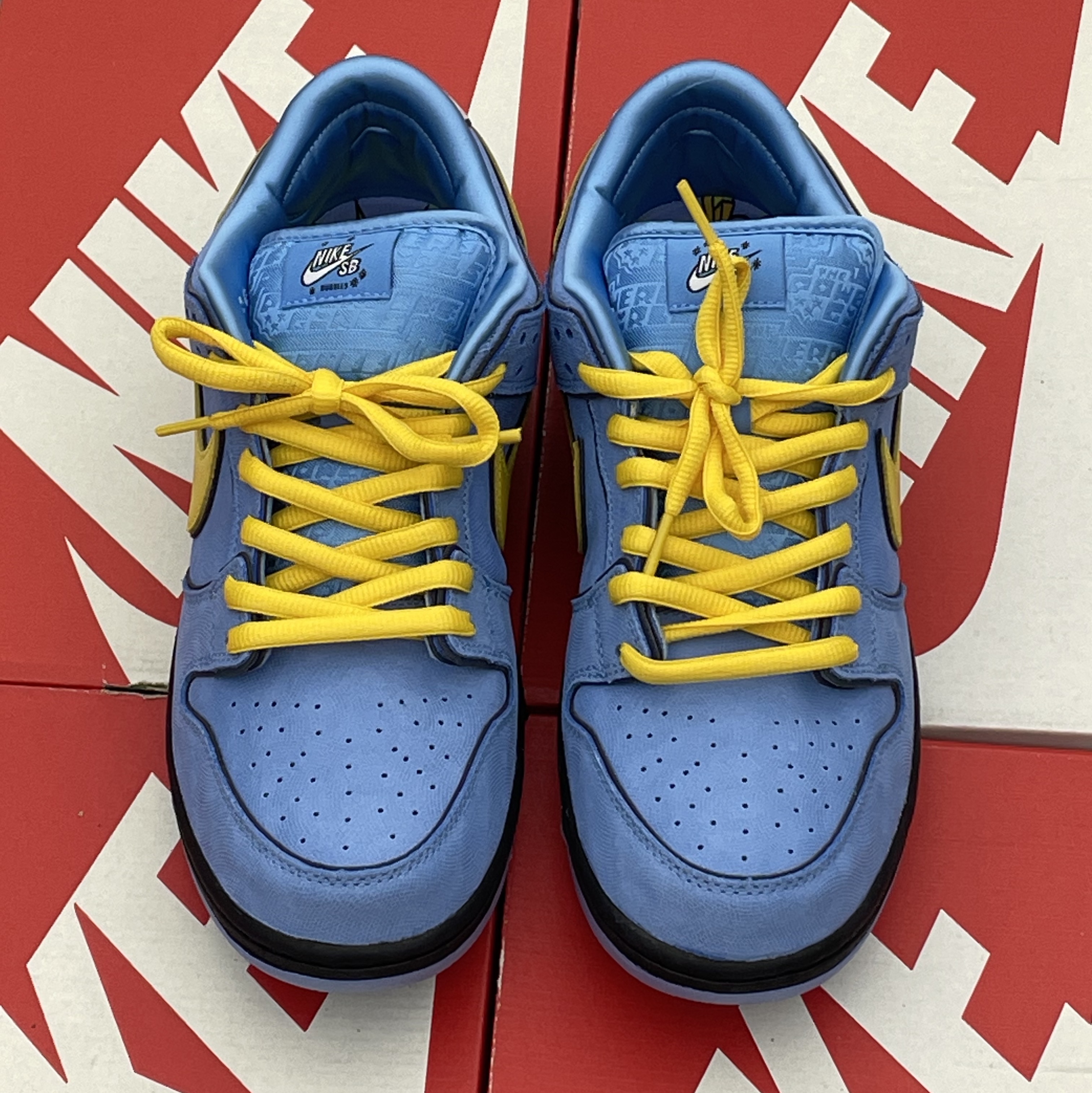 Nike x The Powerpuff Girls SB Dunk Low Pro QS Bubbles 착용 스타일 - 2