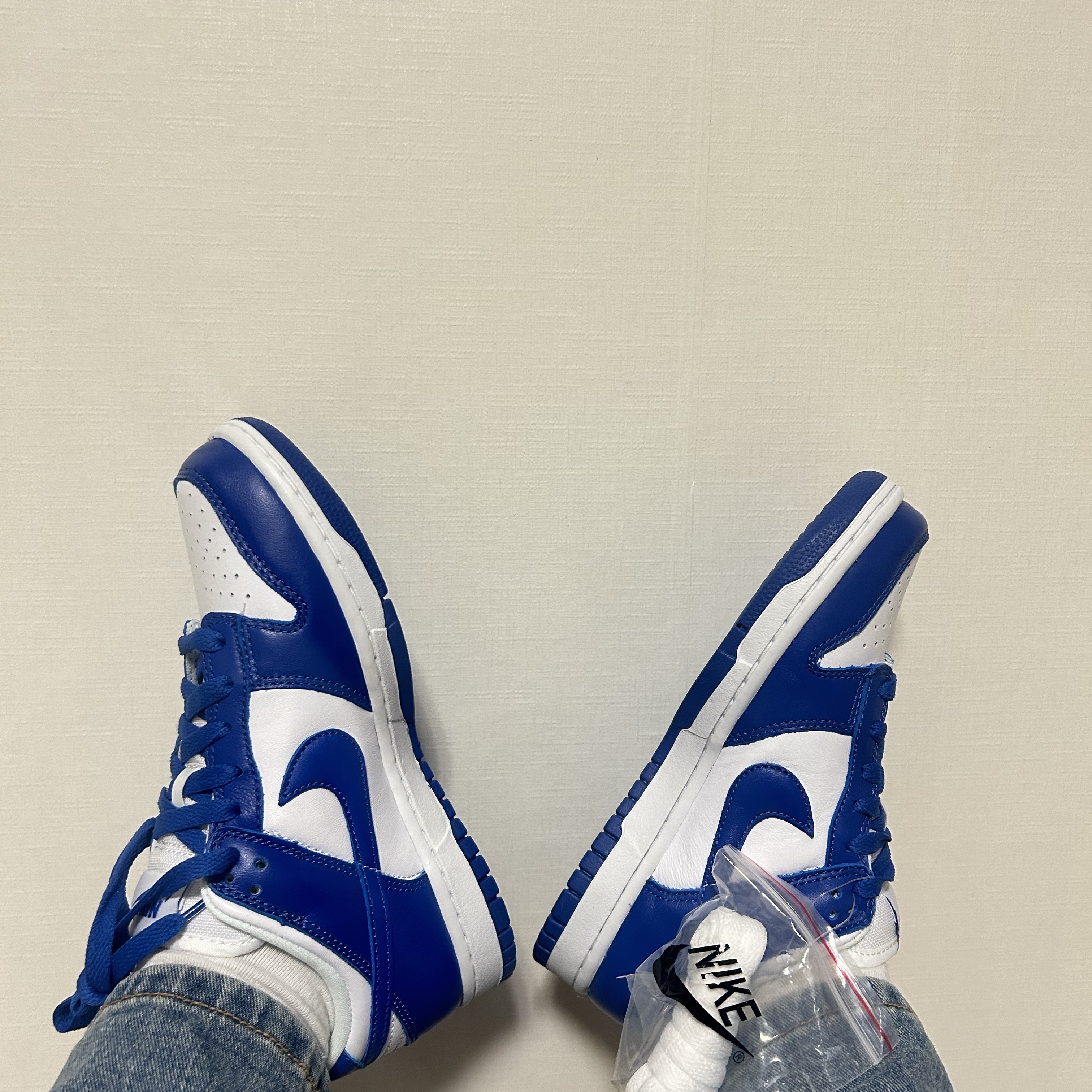 Nike Dunk Low SP Kentucky 2022 착용 스타일