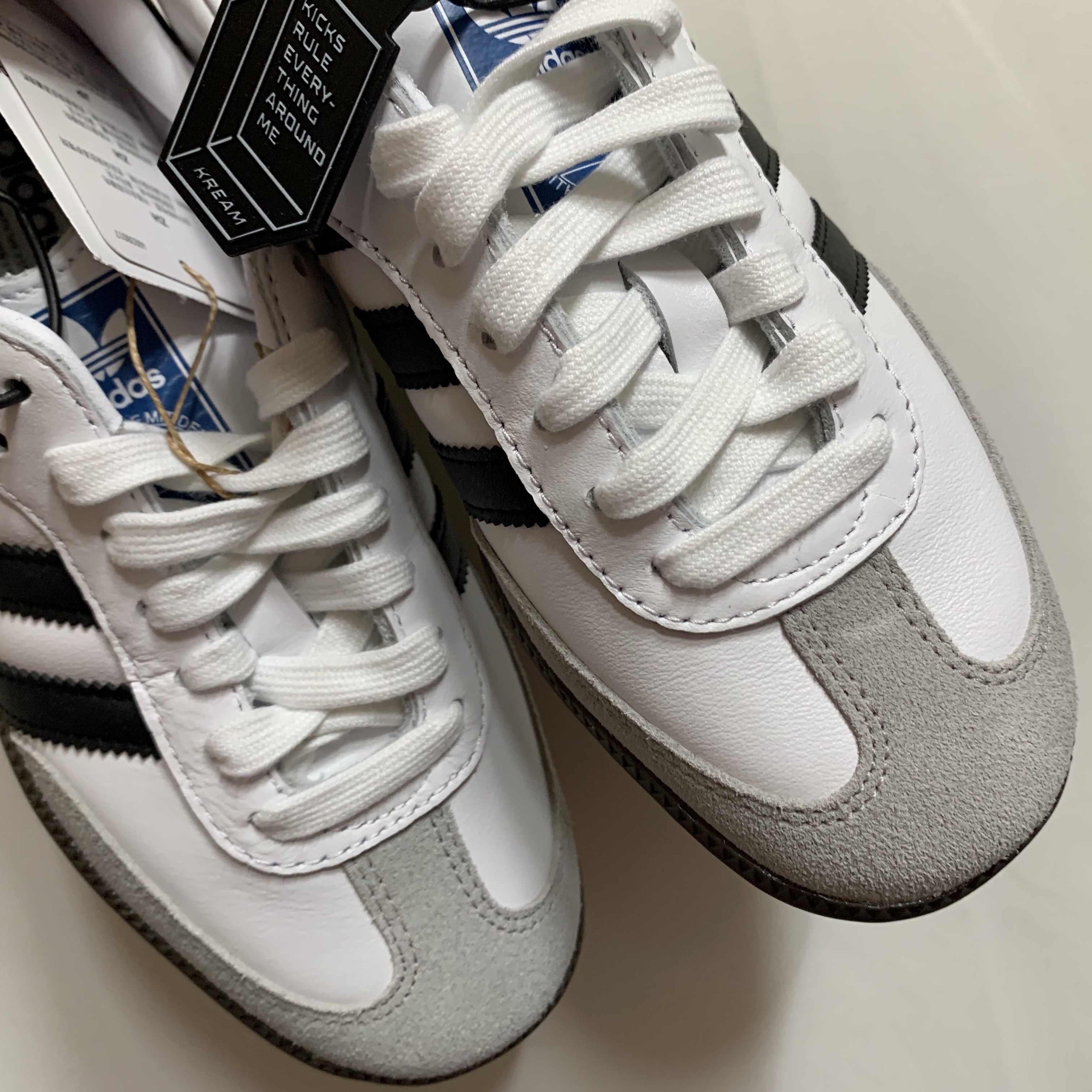 Adidas Samba OG Cloud White 착용 스타일