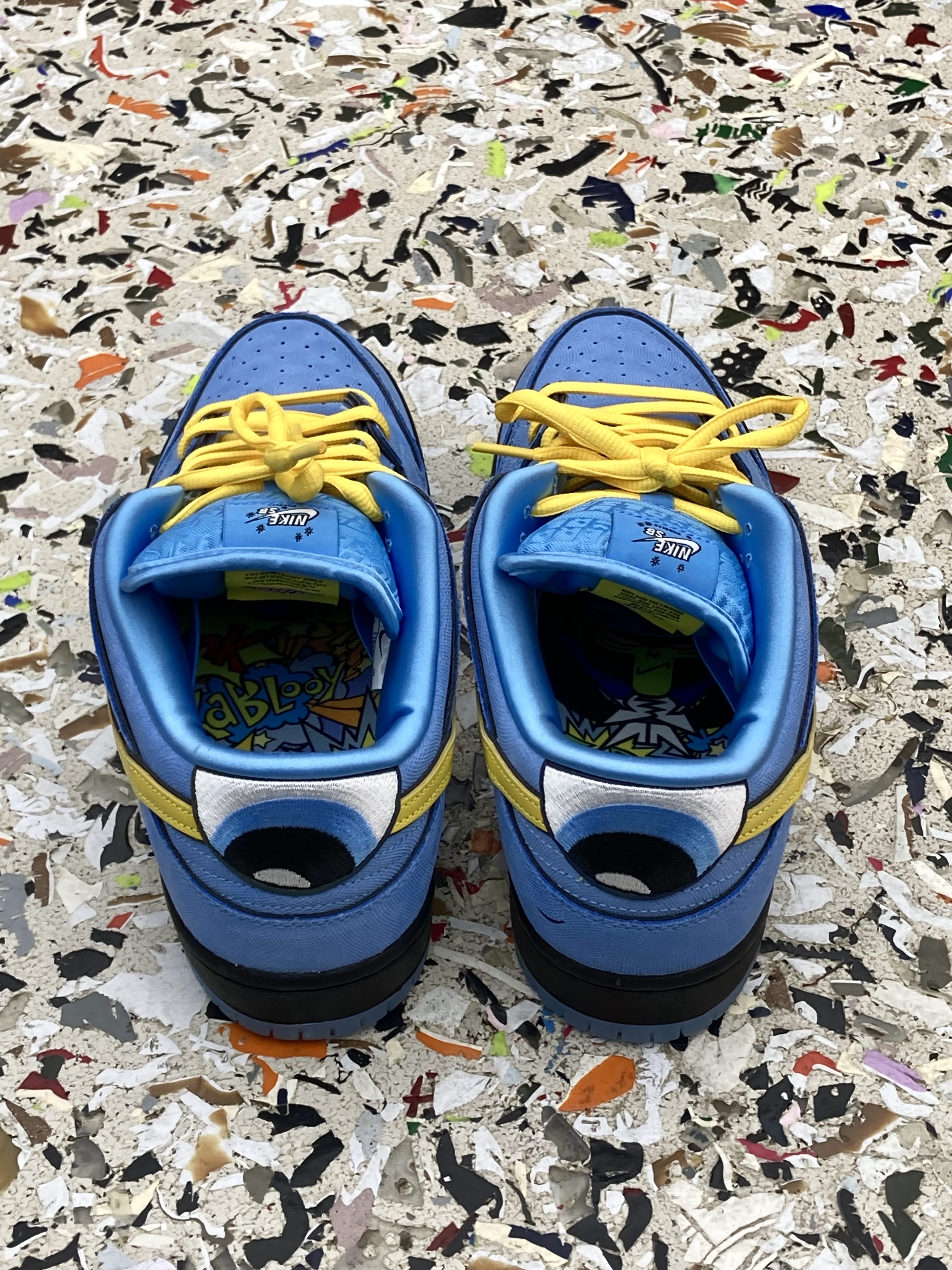 Nike x The Powerpuff Girls SB Dunk Low Pro QS Bubbles 착용 스타일 - 2