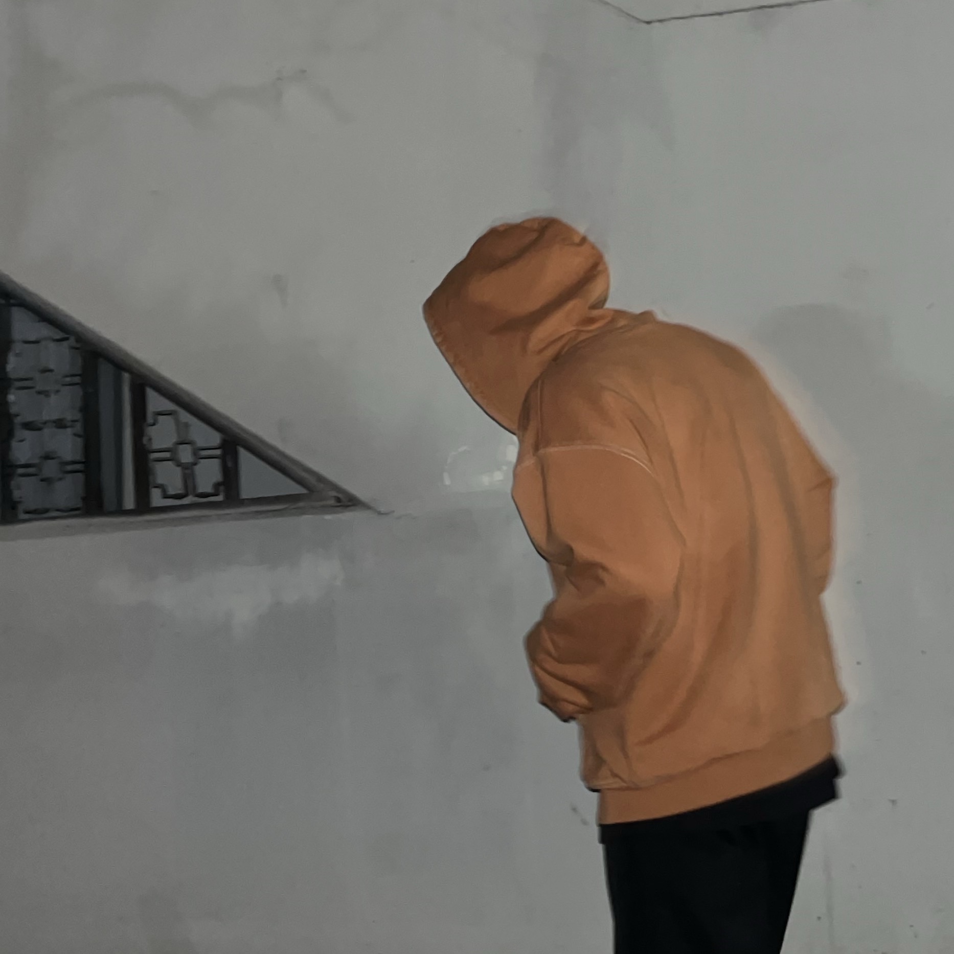 Converse One Star Ox Leather Black, Stussy Double Face Label Zip Hoodie Ochre 착용 스타일 - 3