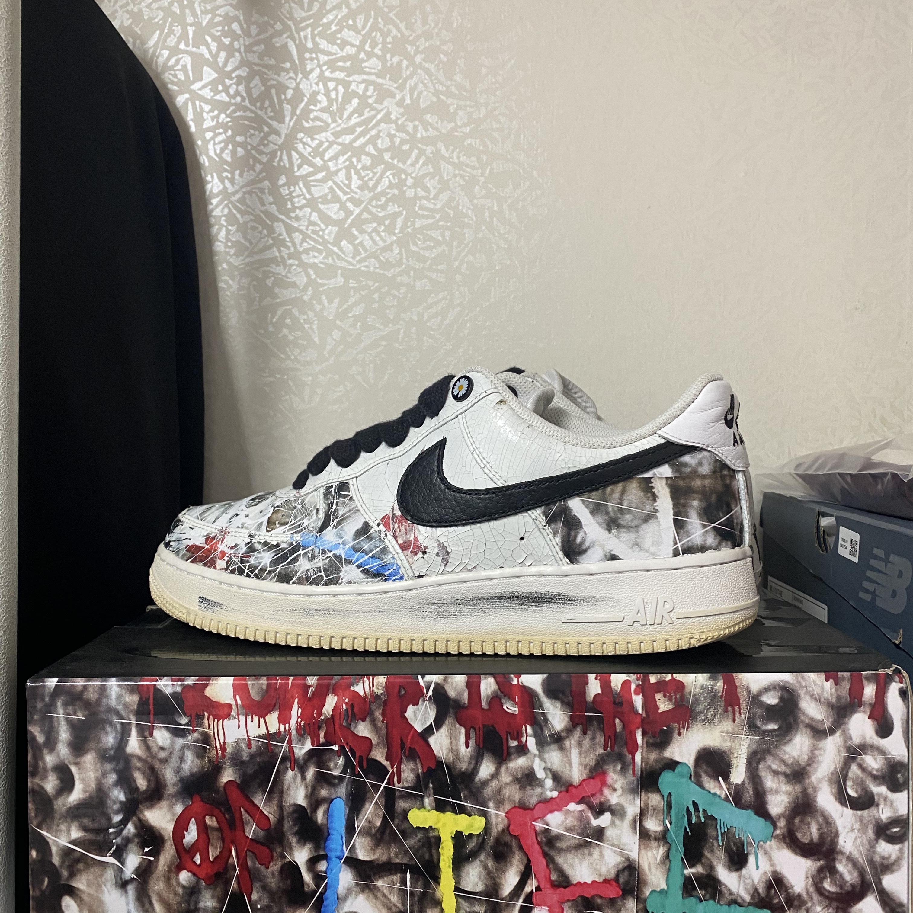 Nike x Peaceminusone Air Force 1 Low Para-Noise 2.0 착용 스타일